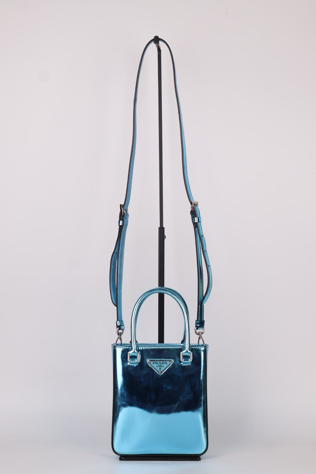 Prada Mini Tote Metallic