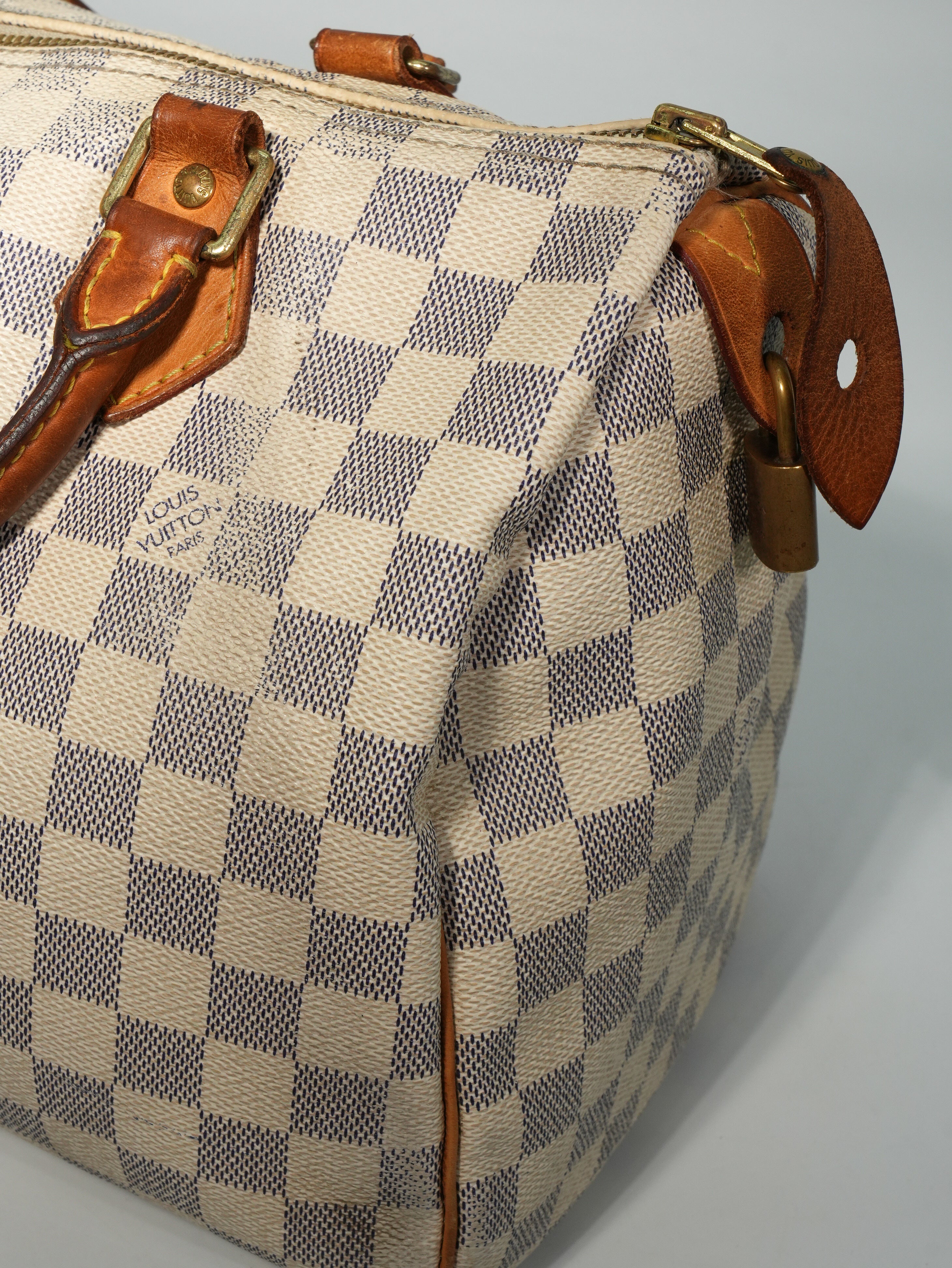 Louis Vuitton Speedy 30 Damier Azur
