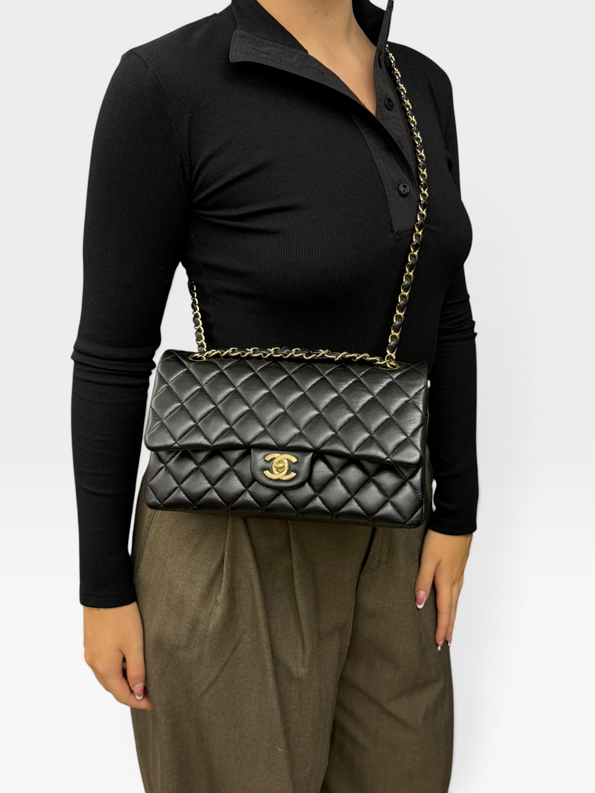 Chanel Timeless Double Flap Matelassé