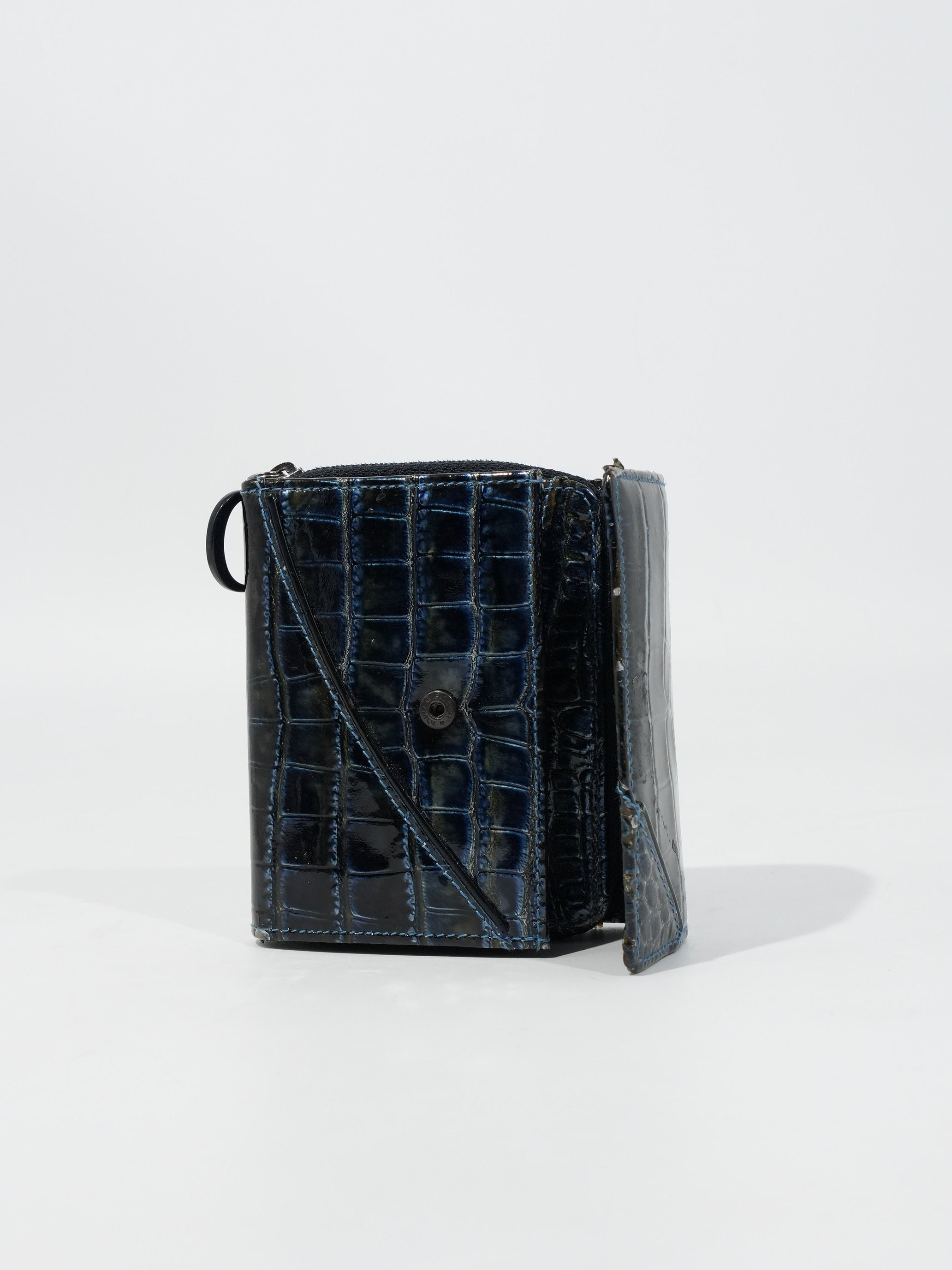 Dior Portafoglio Saddle Coccodrillo Vintage