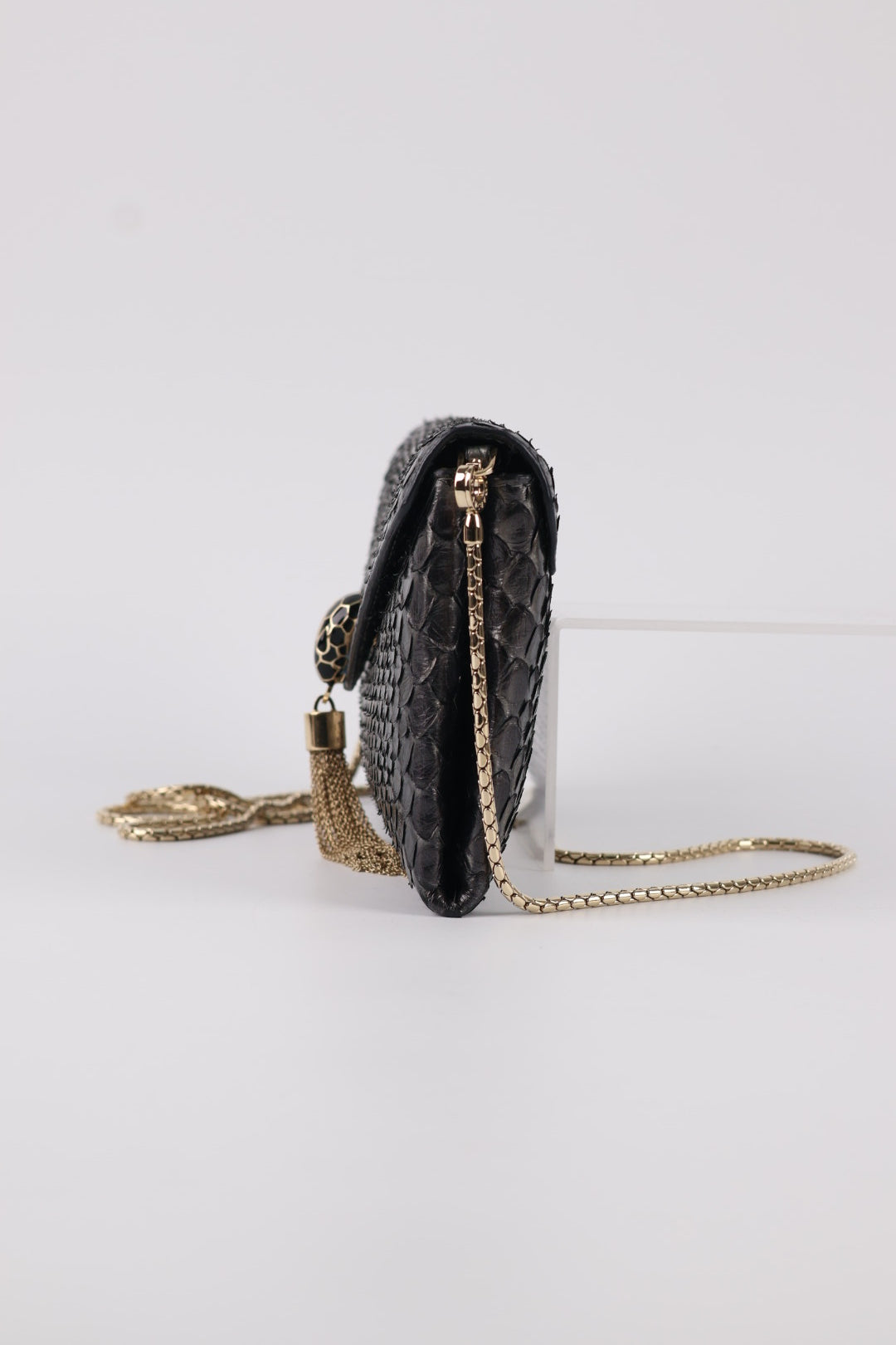 Bvulgari Chain Pochette Serpenti