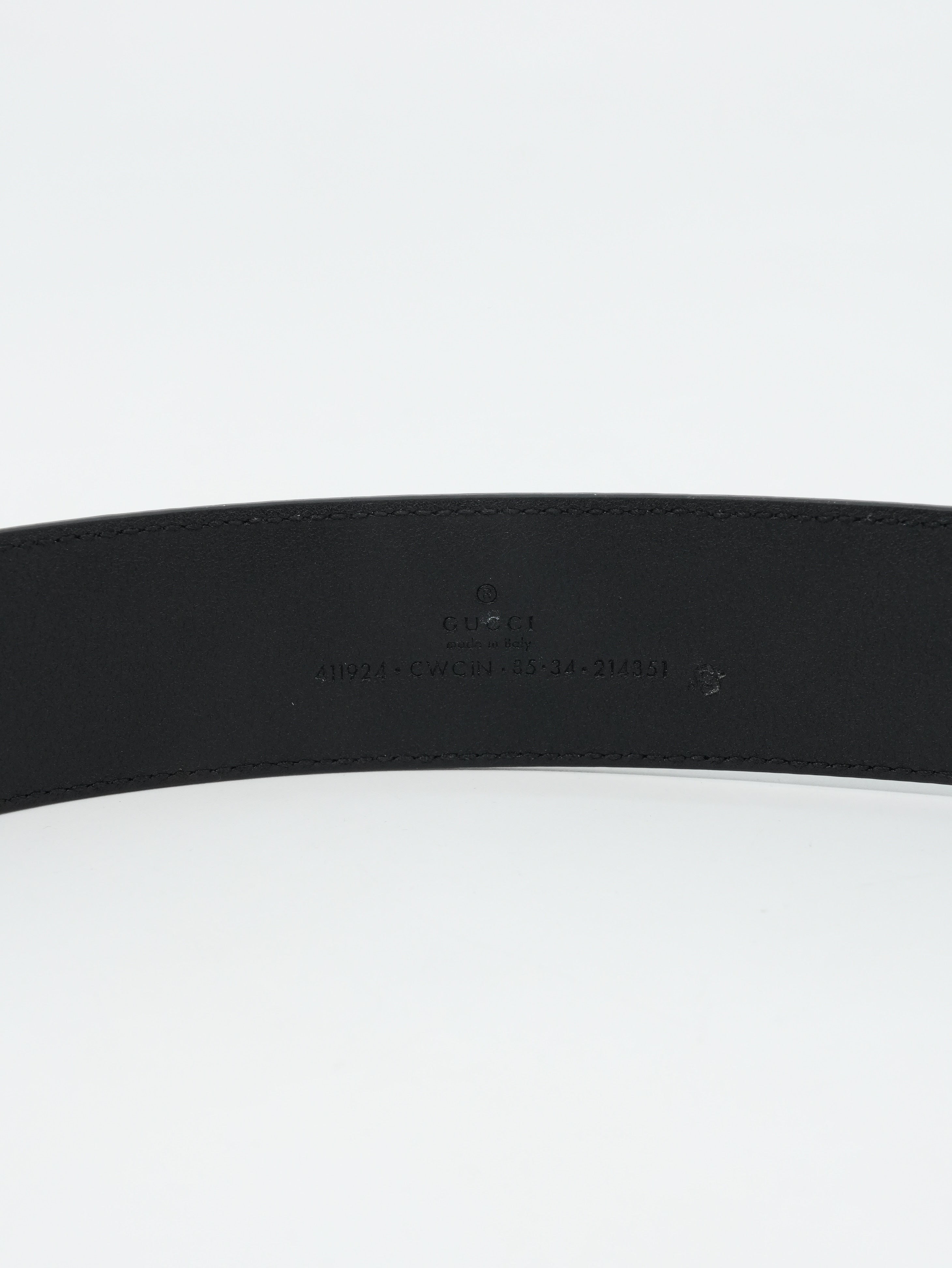 Gucci Cintura Interlocking GG Signature