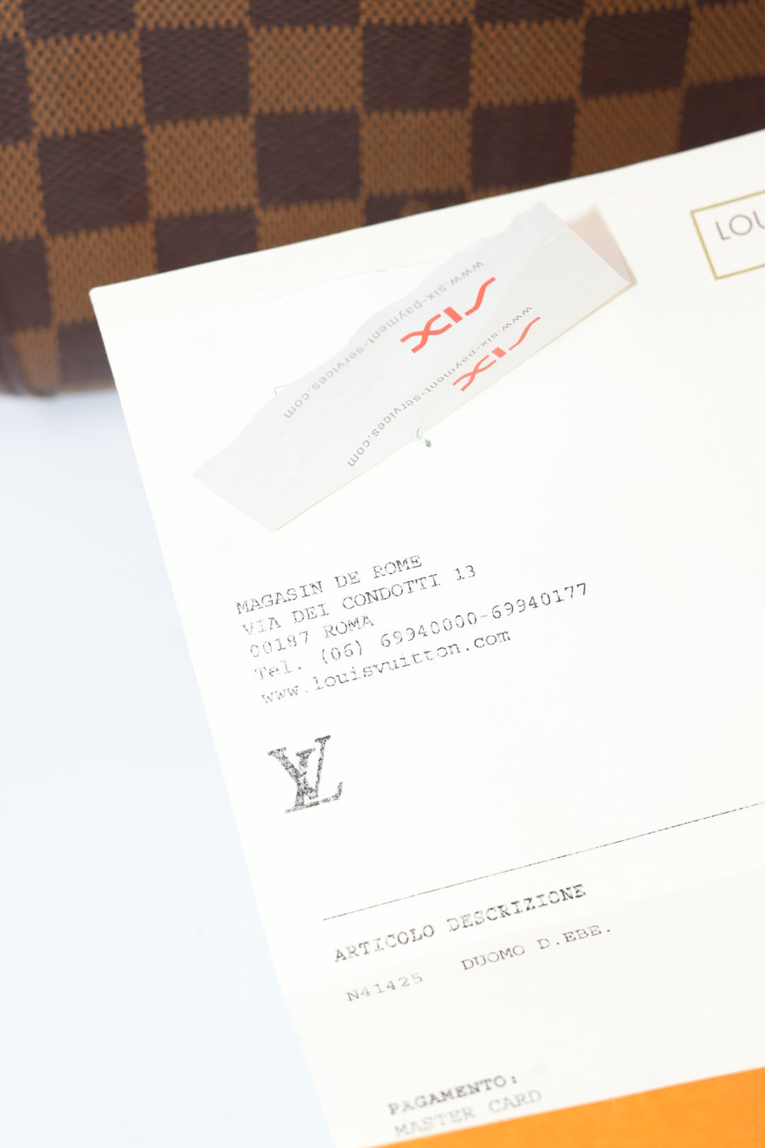 Louis Vuitton Duomo Damier Ébène