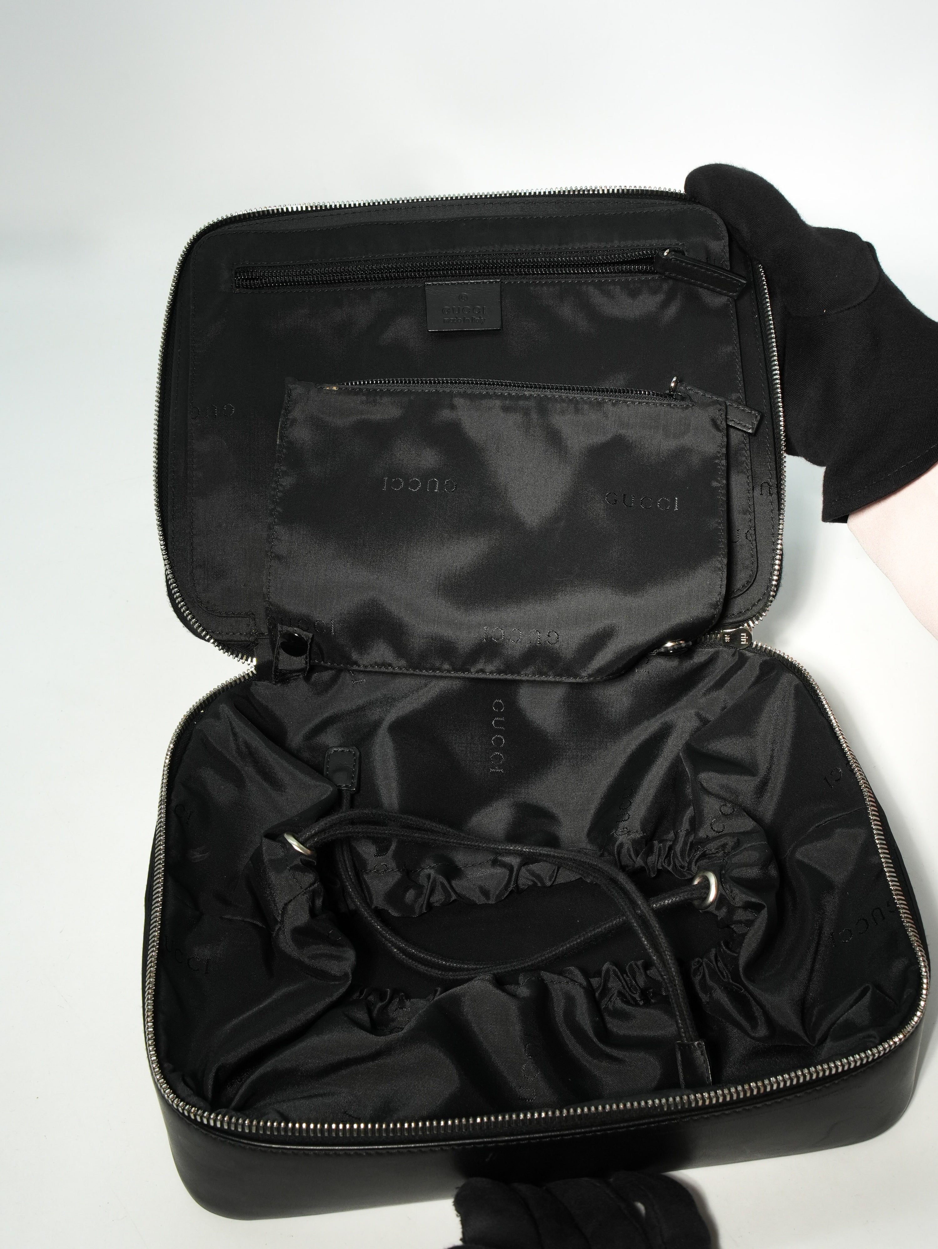 Gucci Beautycase in Pelle