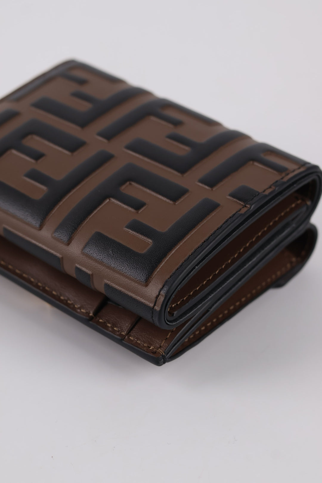Fendi Portafoglio Compatto FF Diamonds