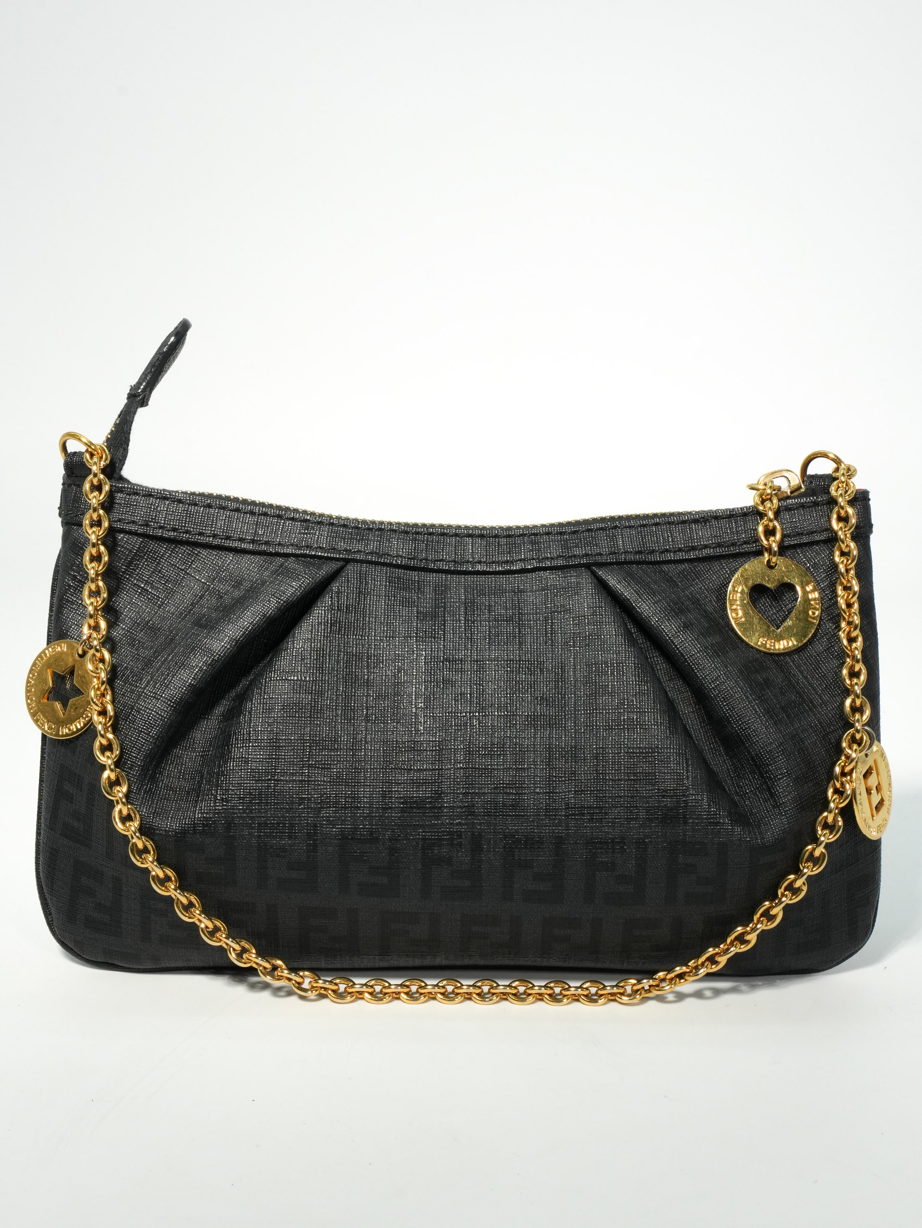 Fendi Pochette Chain FF Logo