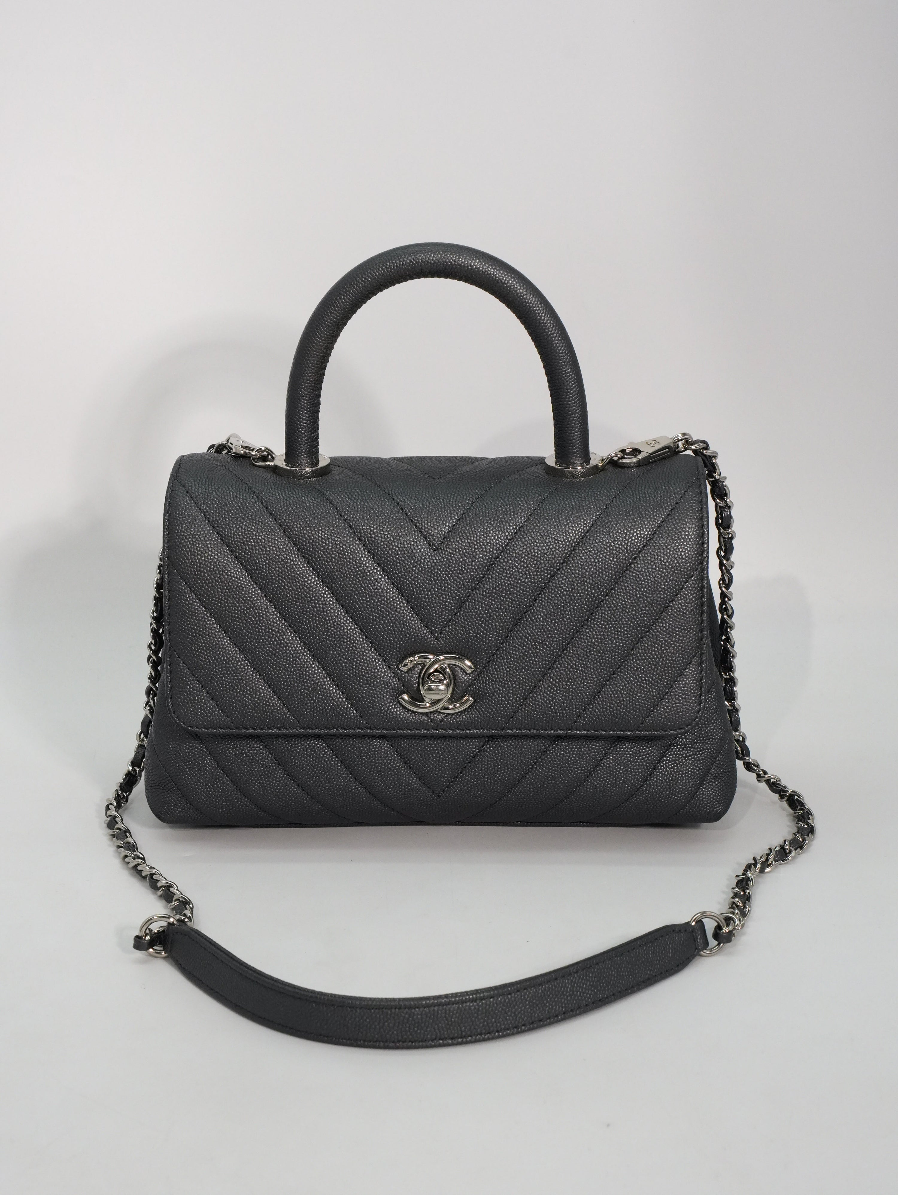 Chanel Coco Handle Caviar