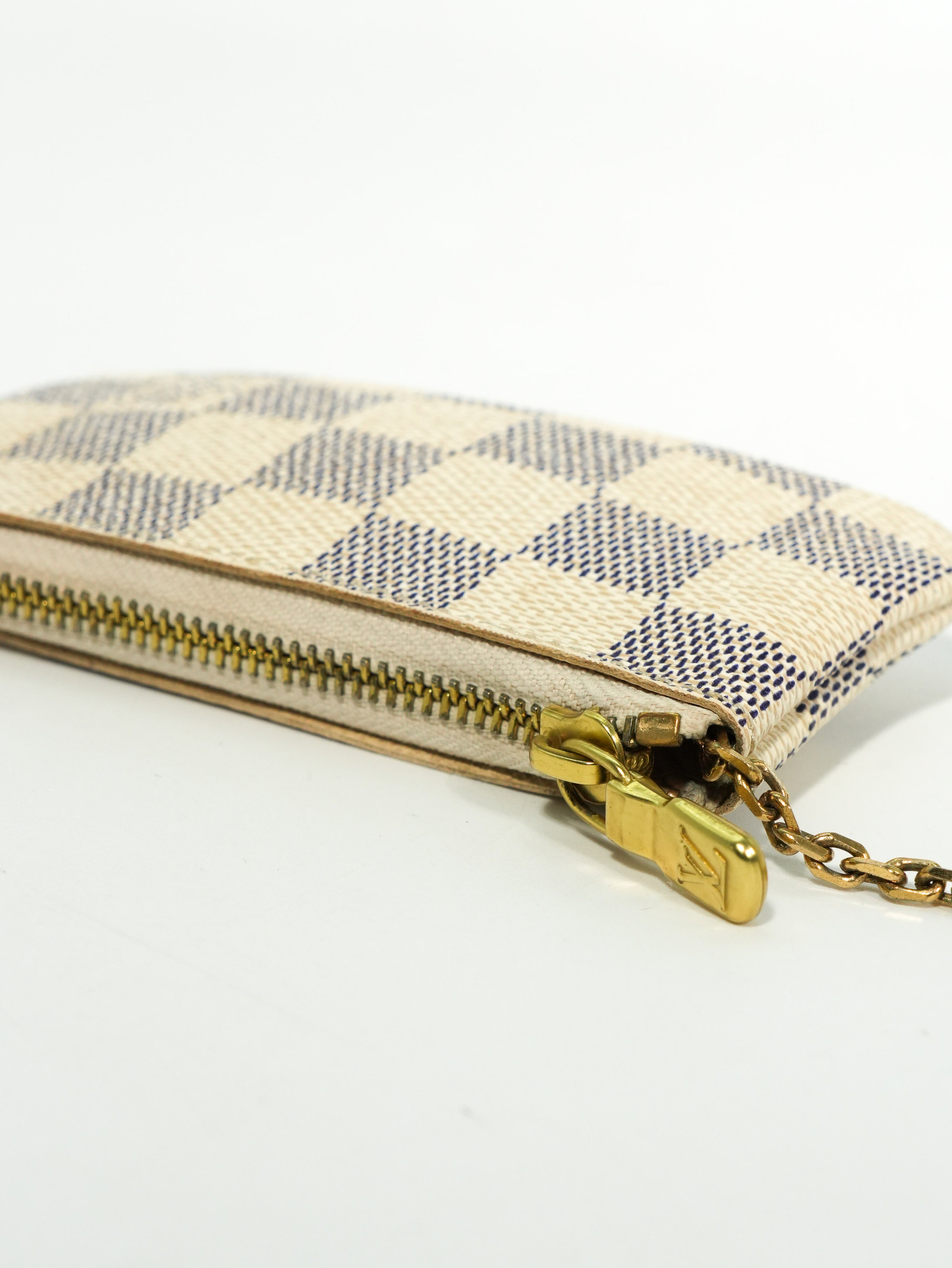 Louis Vuitton Key Pouch Damier Azur