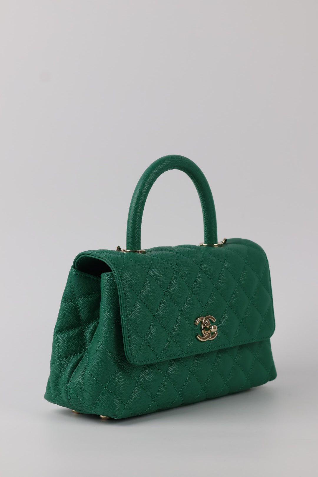 Chanel Coco Handle Caviar Small