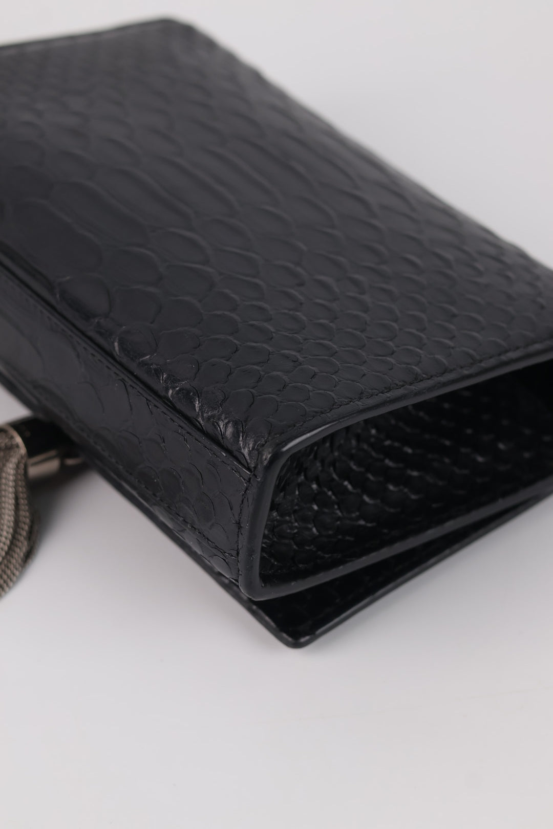 Saint Laurent Kate Mini Pitone con Nappa