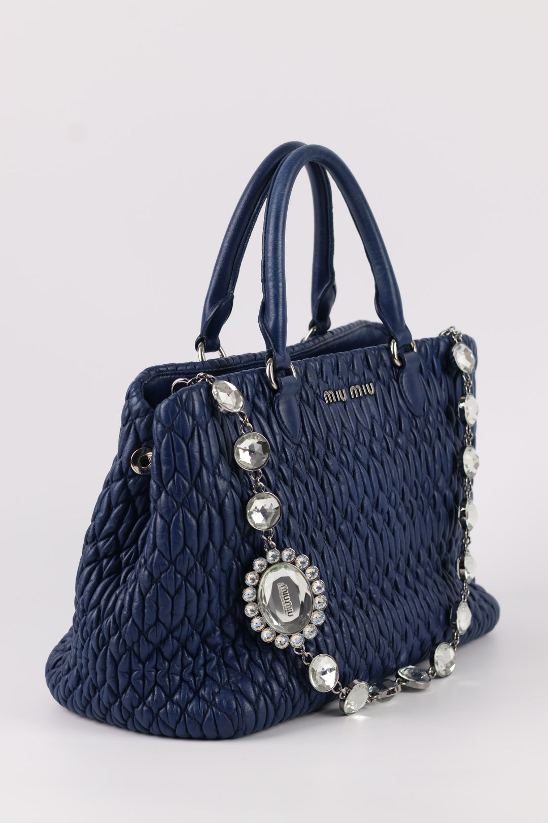 Miu Miu Tote Crystal Matelassé