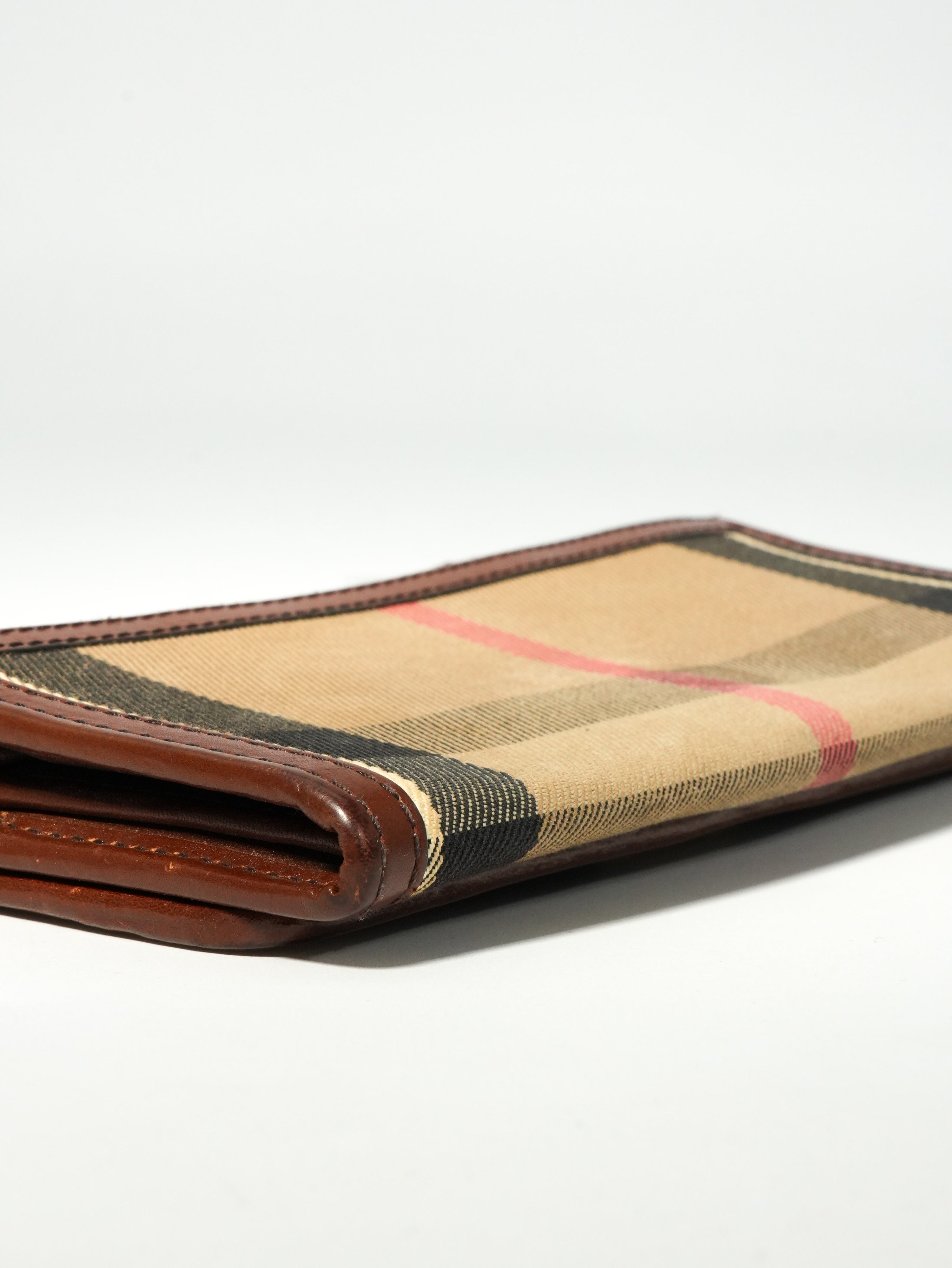 Burberry Portafoglio Lungo Check