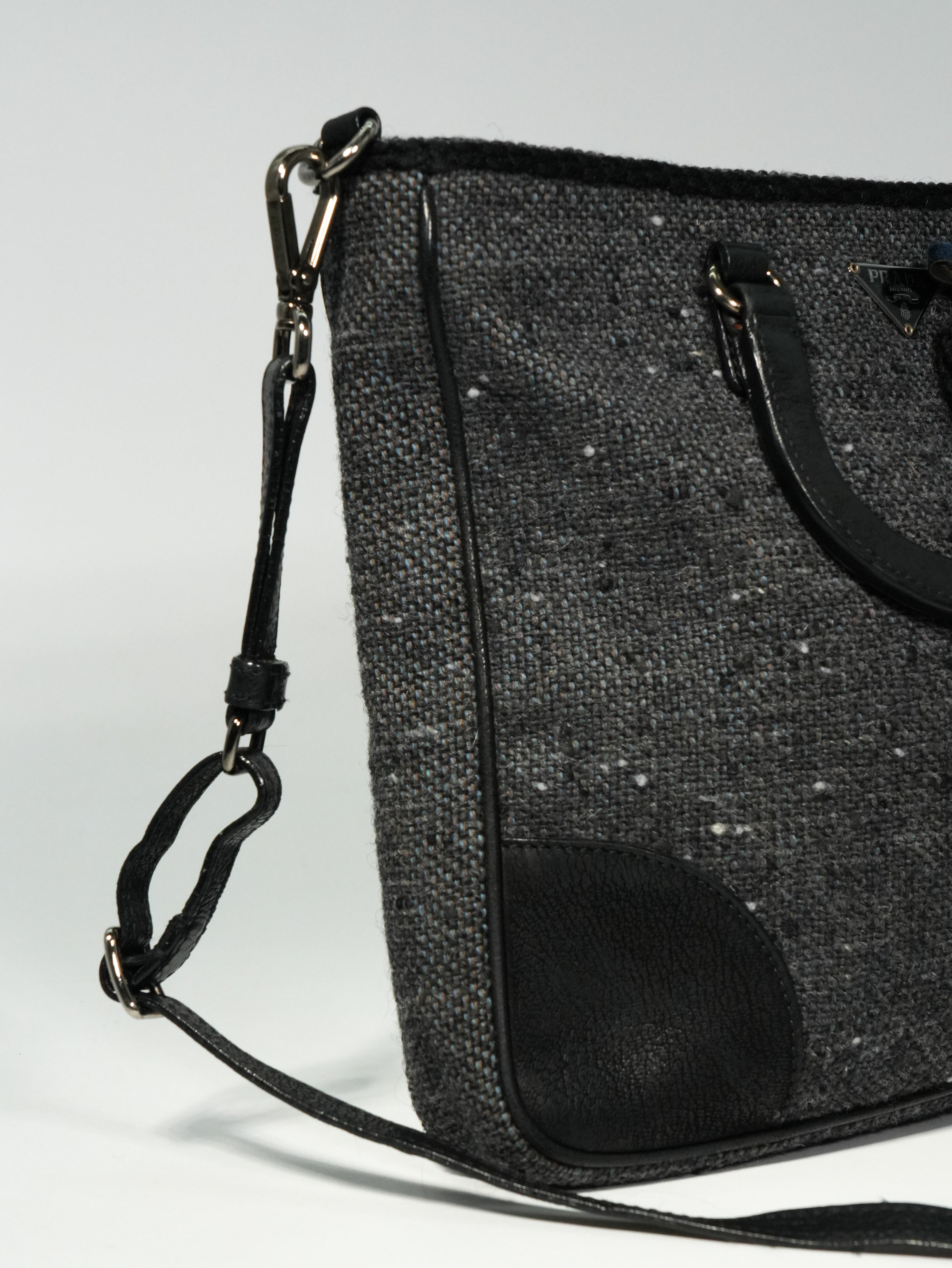 Prada Tweed Shopping Mini