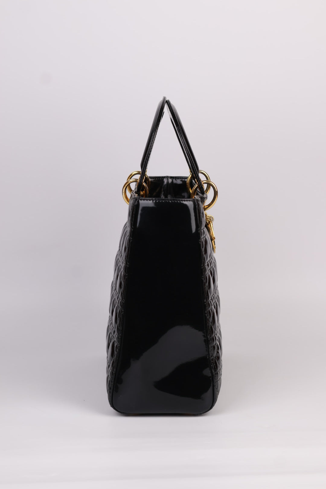 Lady Dior Large Vernis