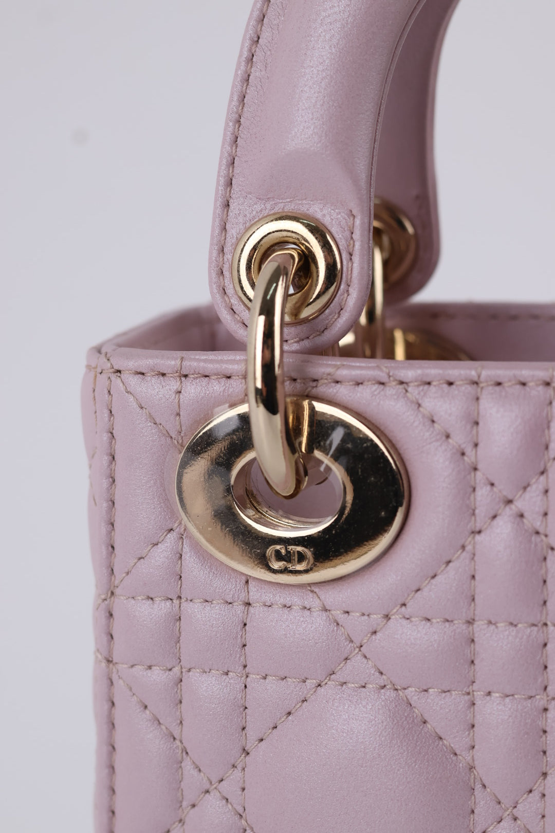 Lady Dior Mini in Pelle