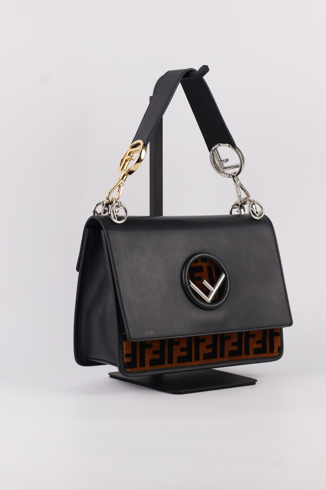 Fendi Kan FF Pelle e Velvet