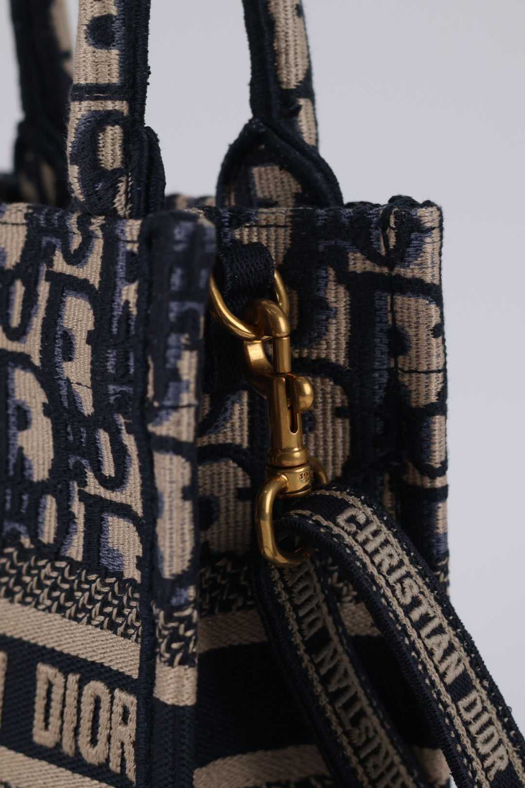 Dior Mini Book Tote Jacquard Oblique