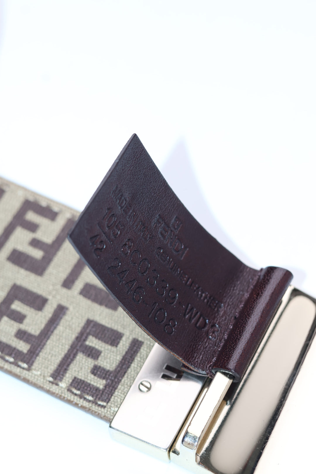 Fendi Cintura FF Logo