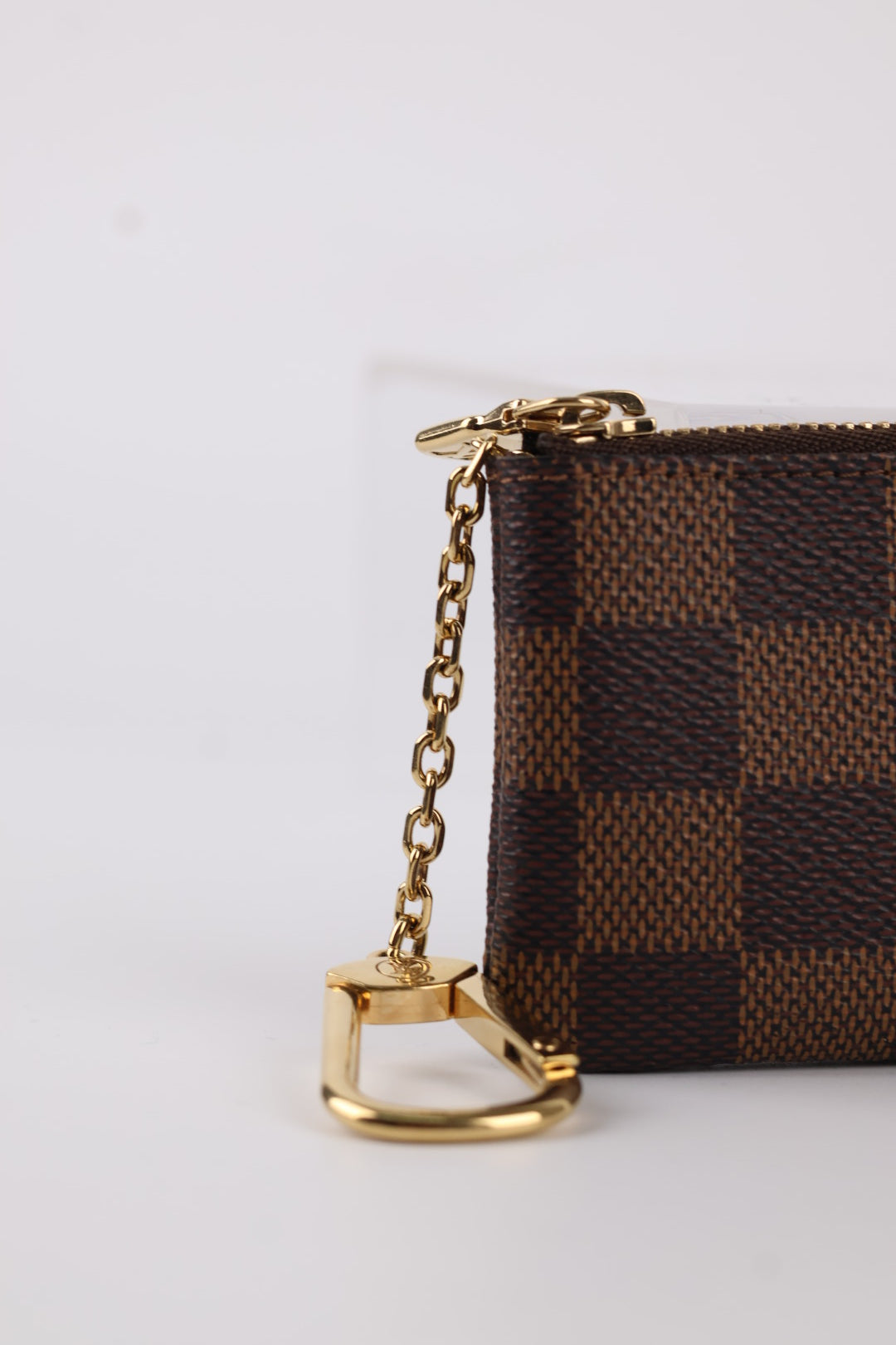 Louis Vuitton Key Pouch Damier Ébène