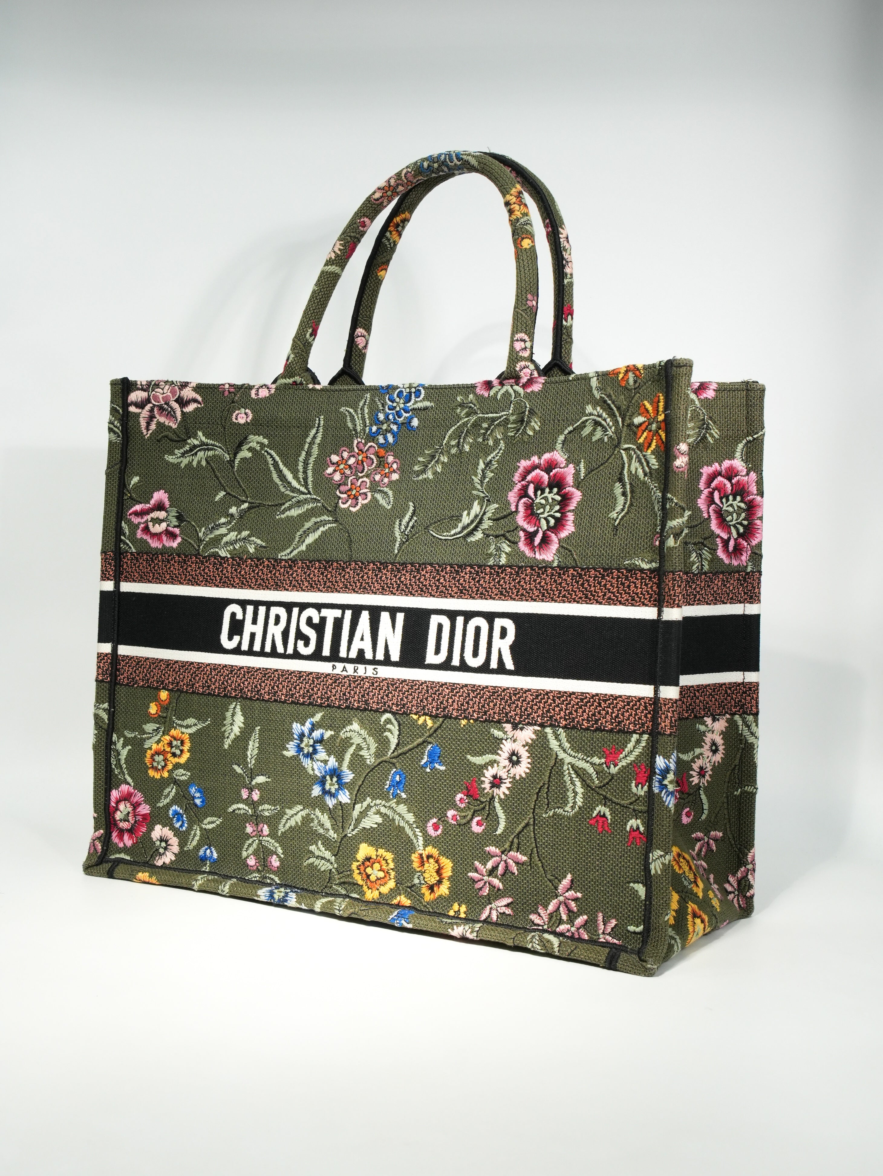 Dior Book Tote Large Floreale