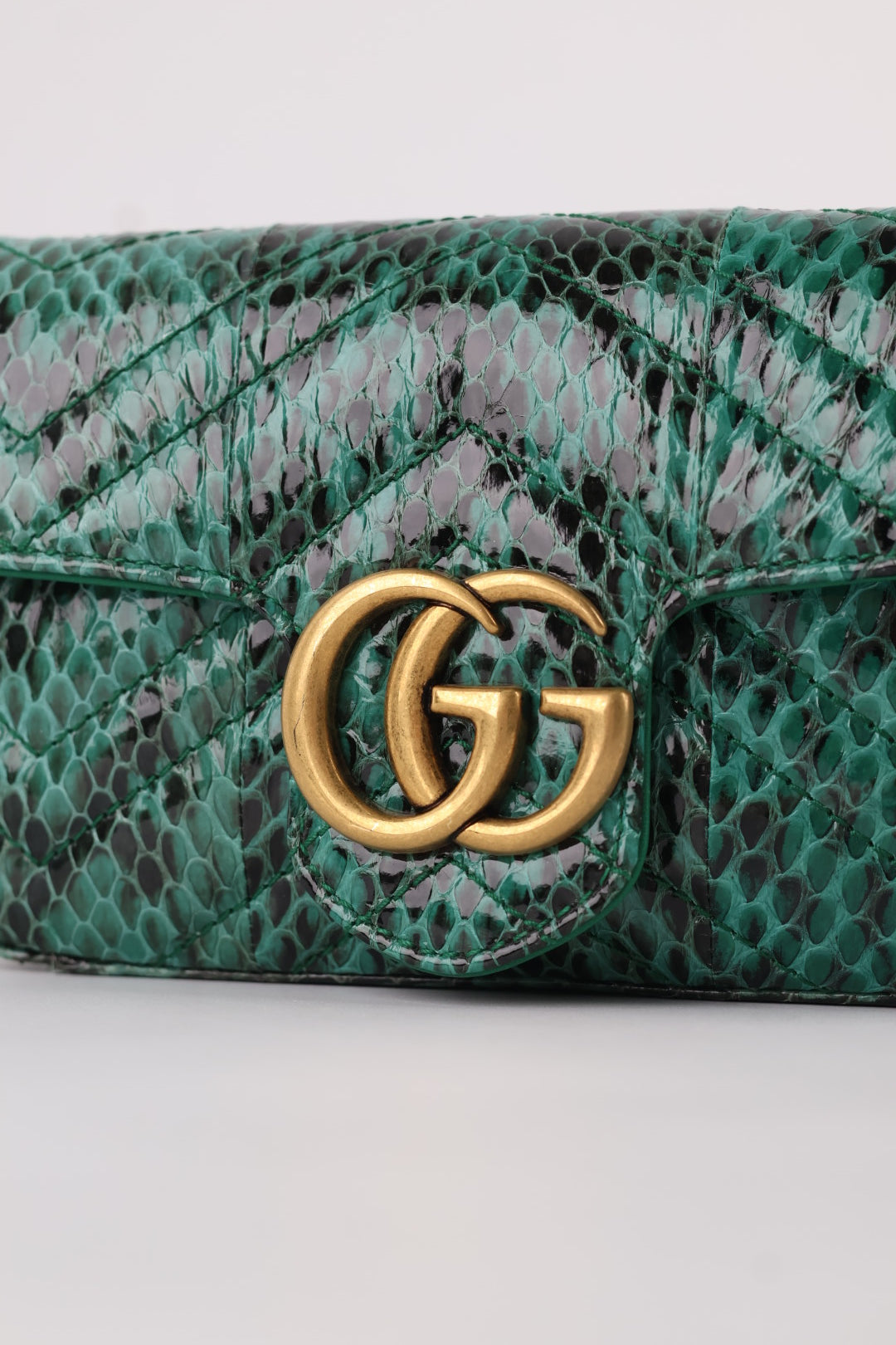 Gucci GG Marmont Supermini Marmont Pitone