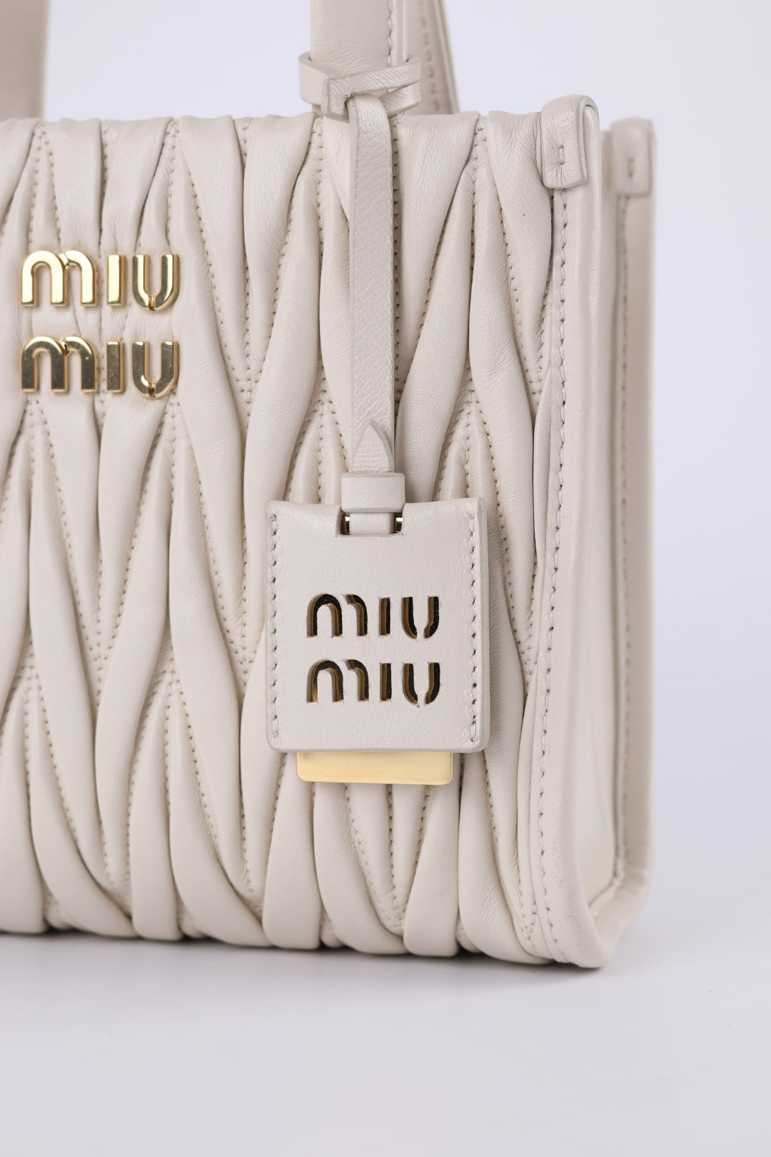 Miu Miu Mini Tote Matelassé