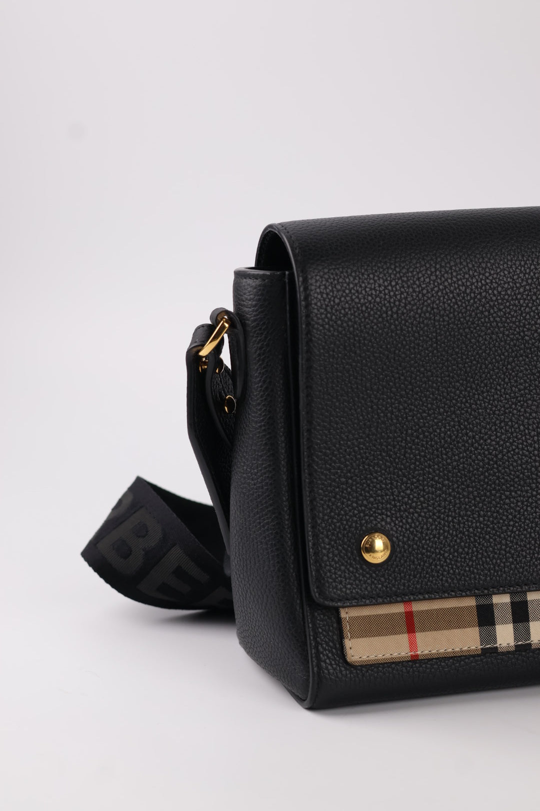 Burberry Note in Pelle Check