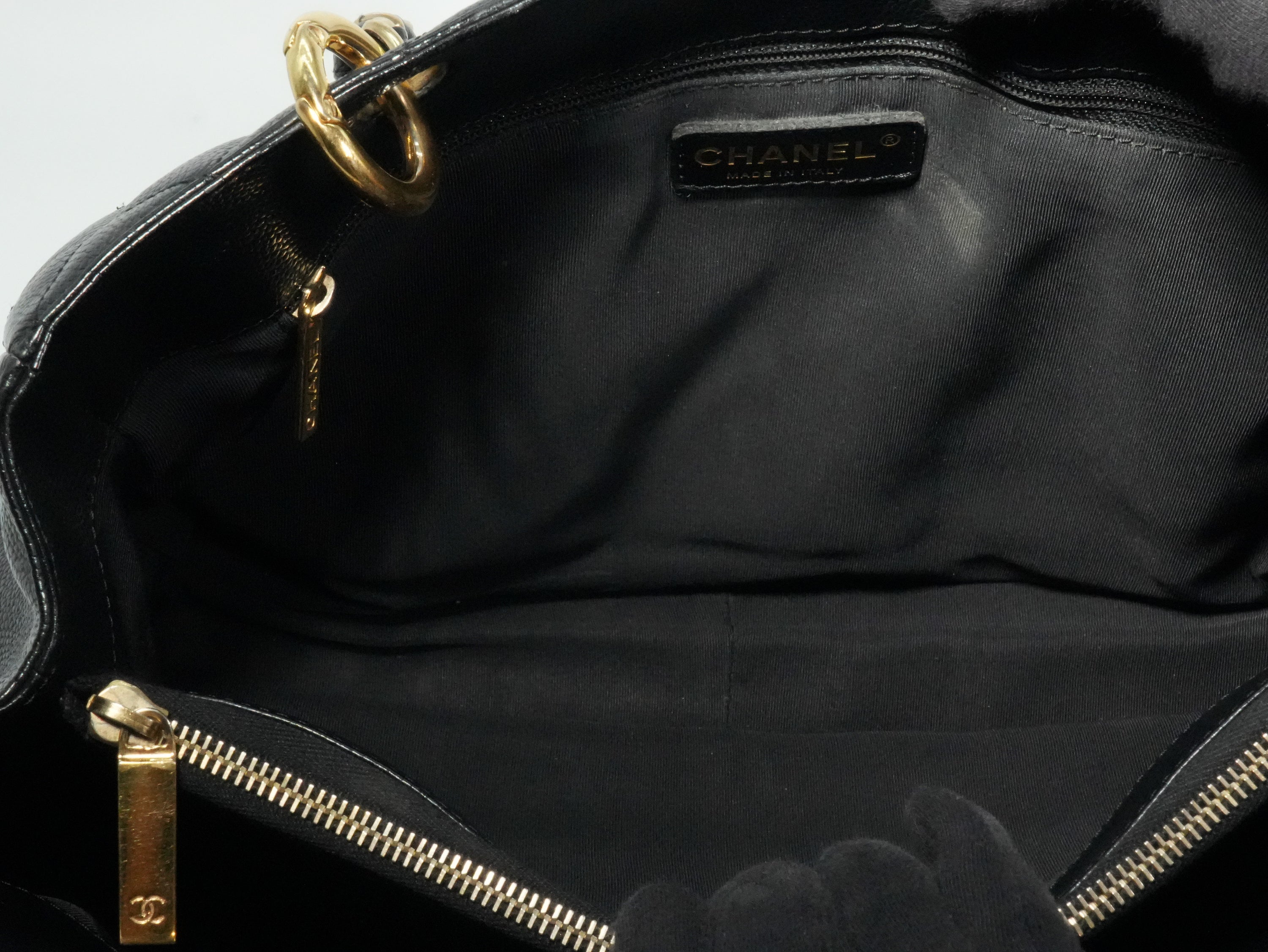Chanel GST Caviar Nero