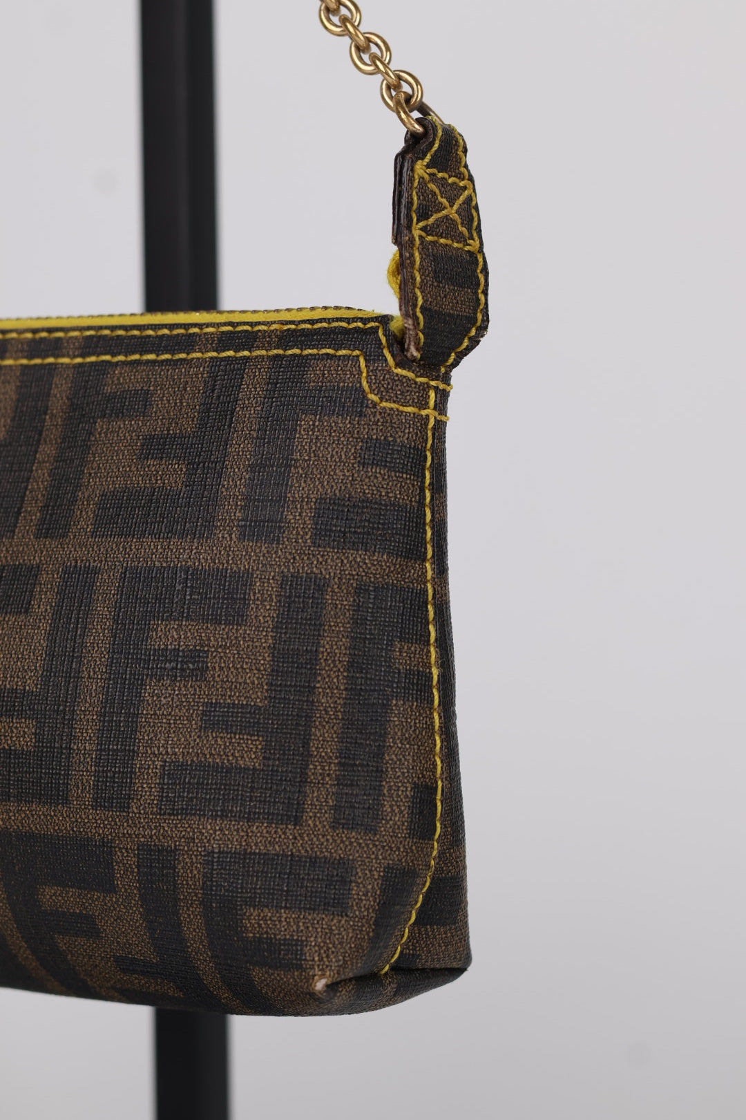 Fendi Chain Pochette FF Logo