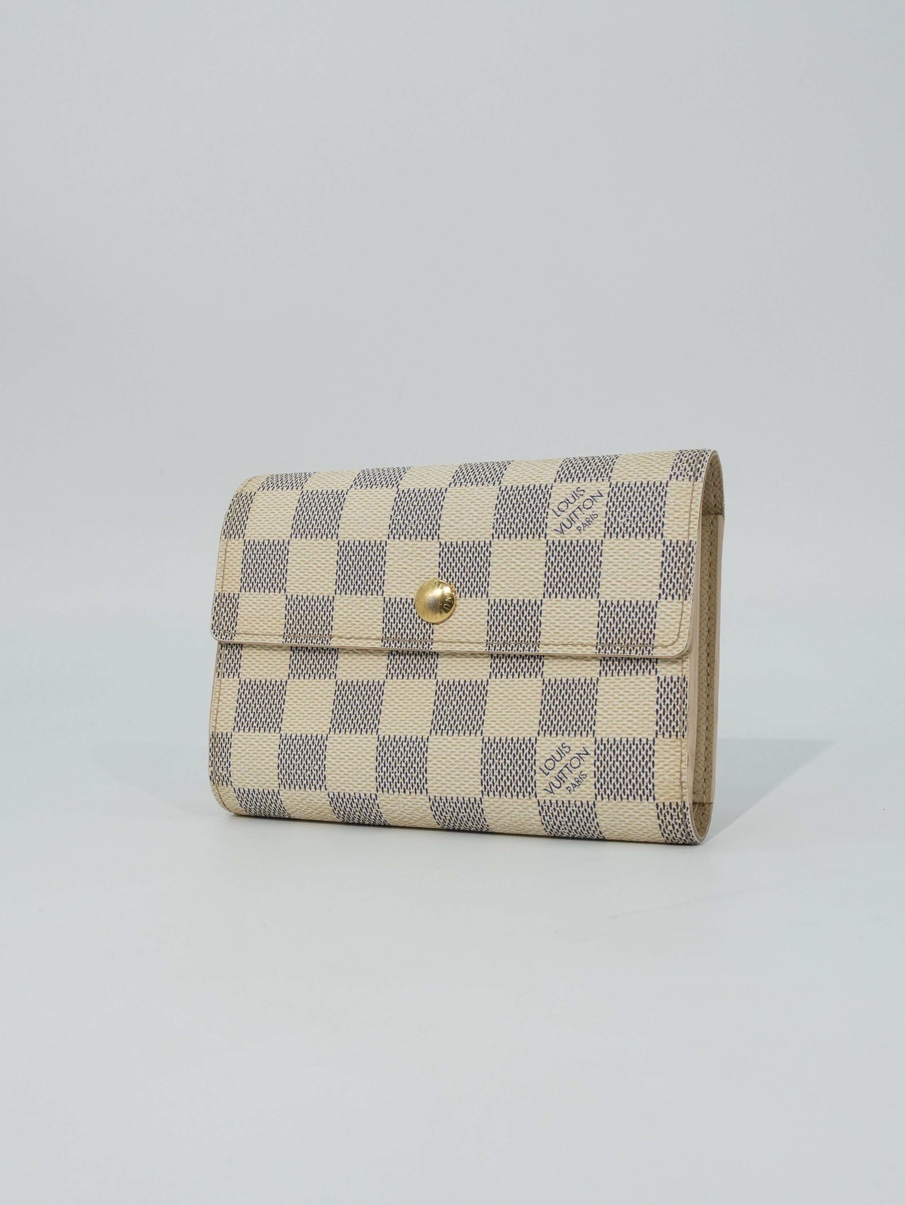 Louis Vuitton Portafoglio Alexandra Damier Azur