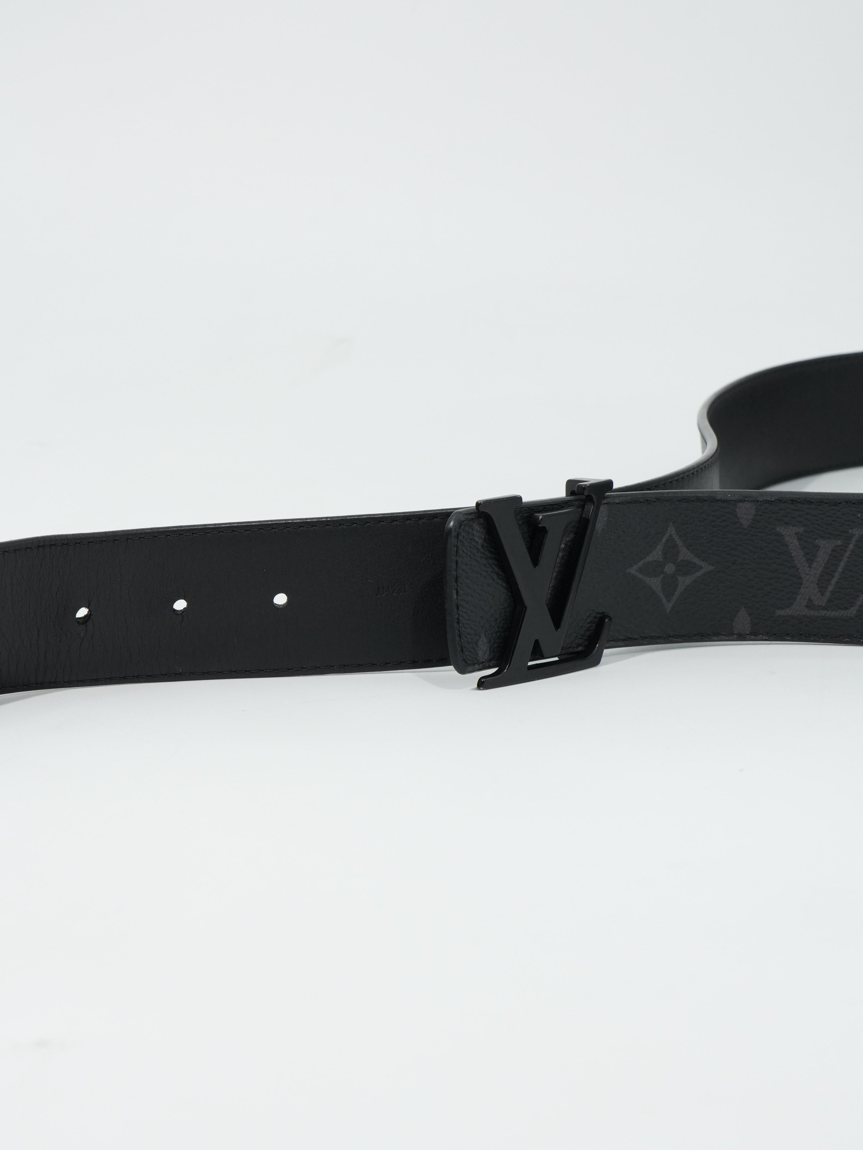 Louis Vuitton Cintura Initiales Monogram Eclipse