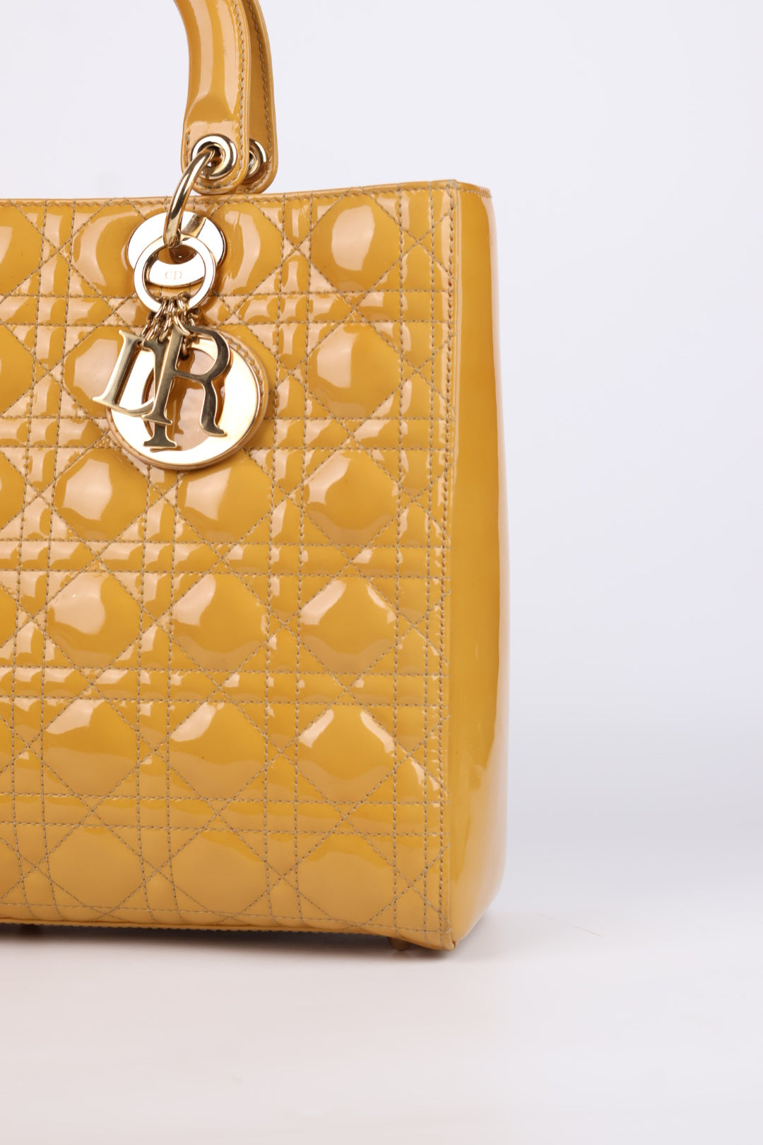 Lady Dior Large Vernis