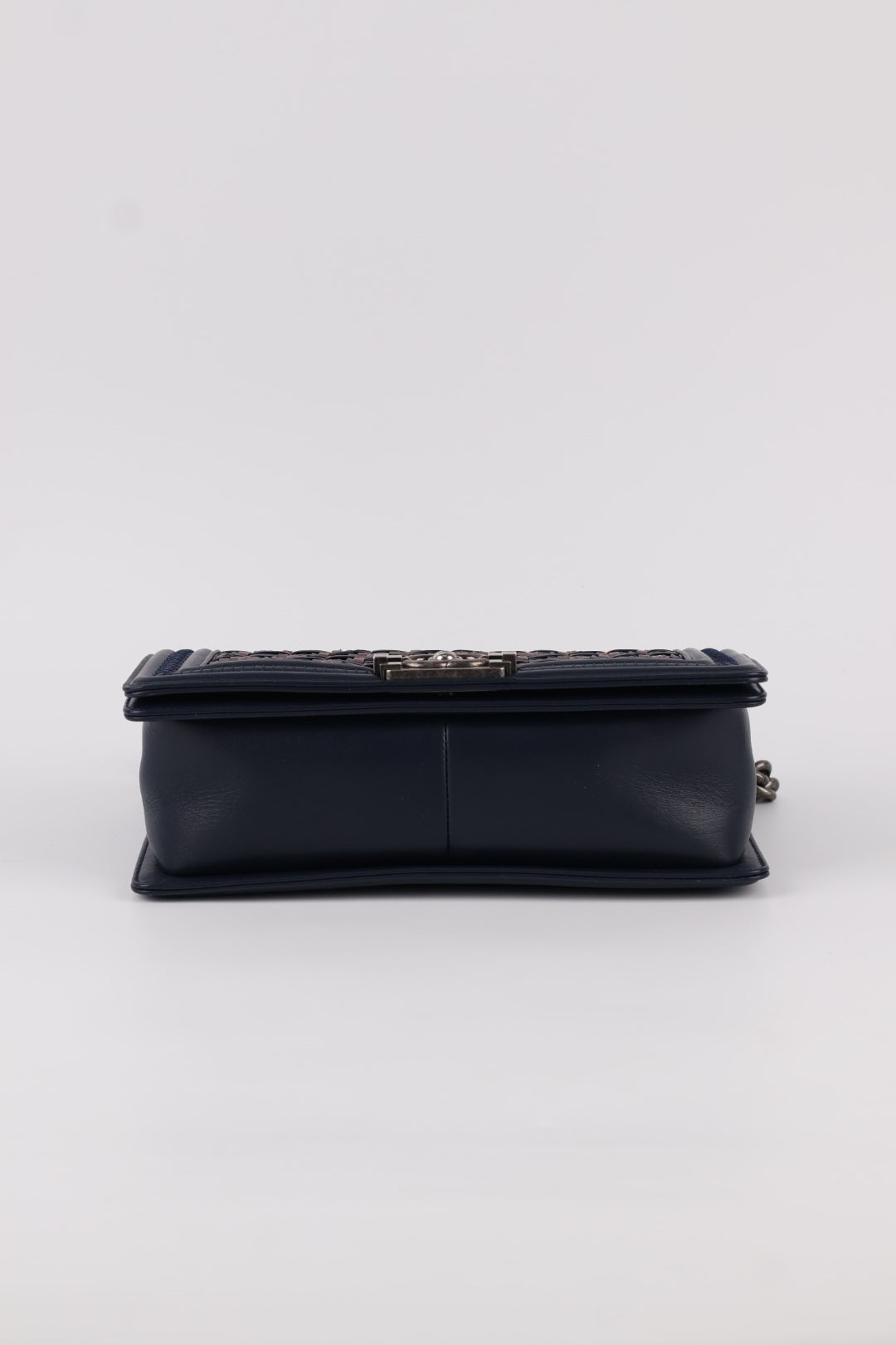 Chanel Boy in Pelle Intrecciata