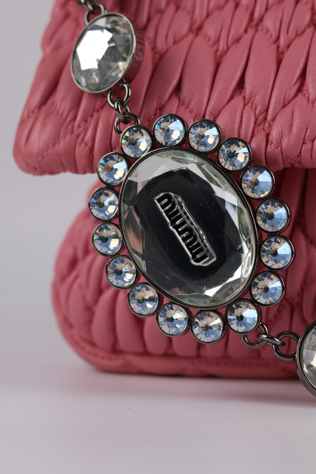 Miu Miu Crystal Matelassé