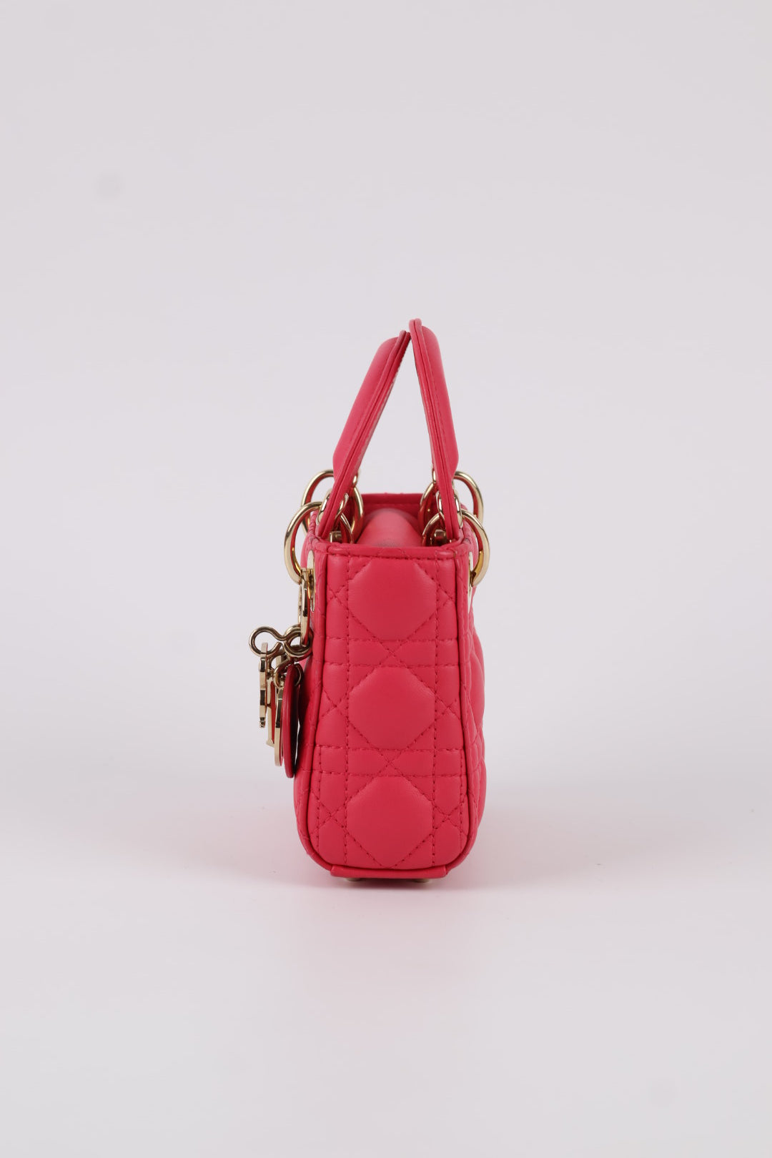 Lady Dior Micro in Pelle