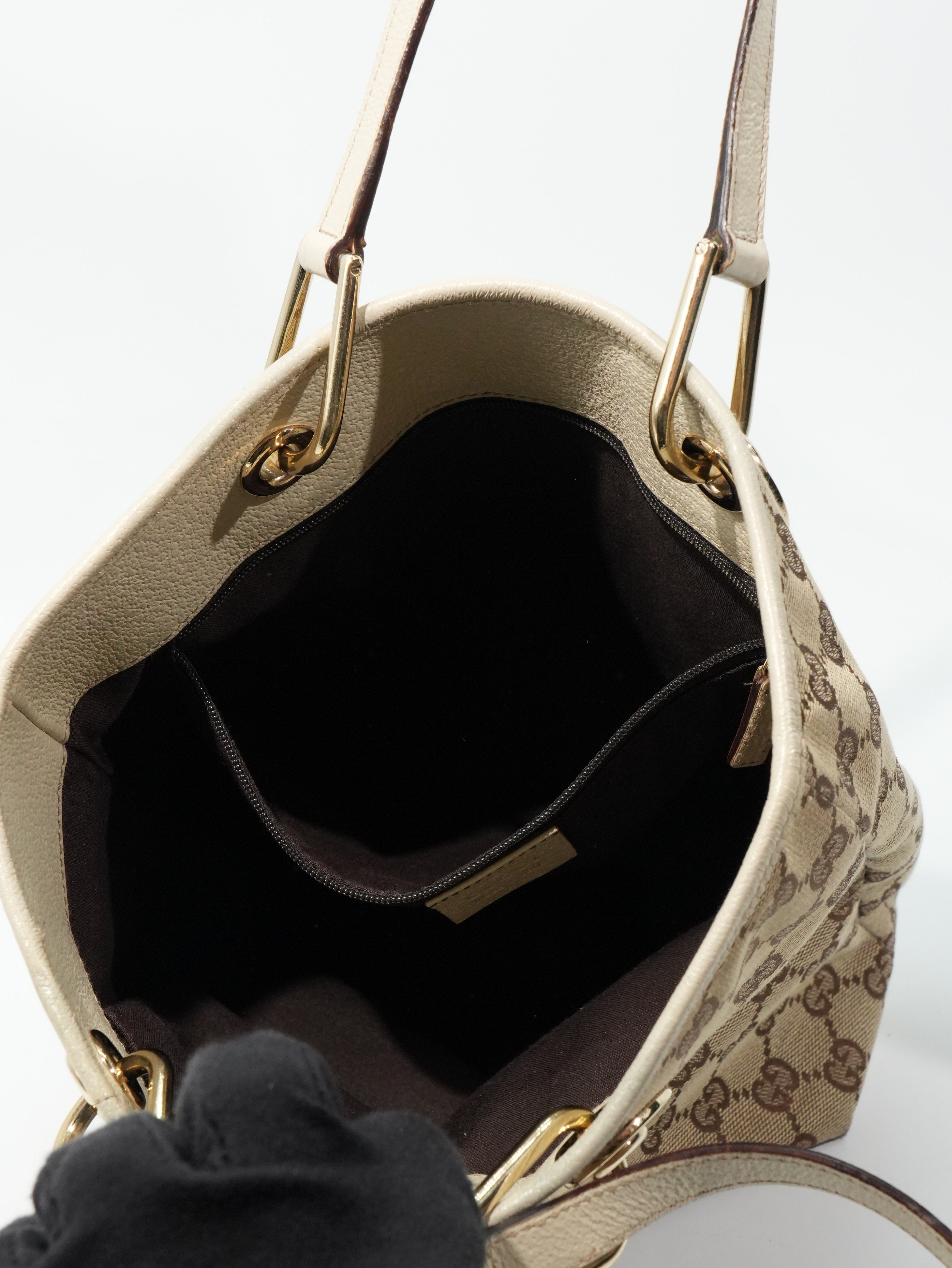 Gucci Tote in Tela GG Wave