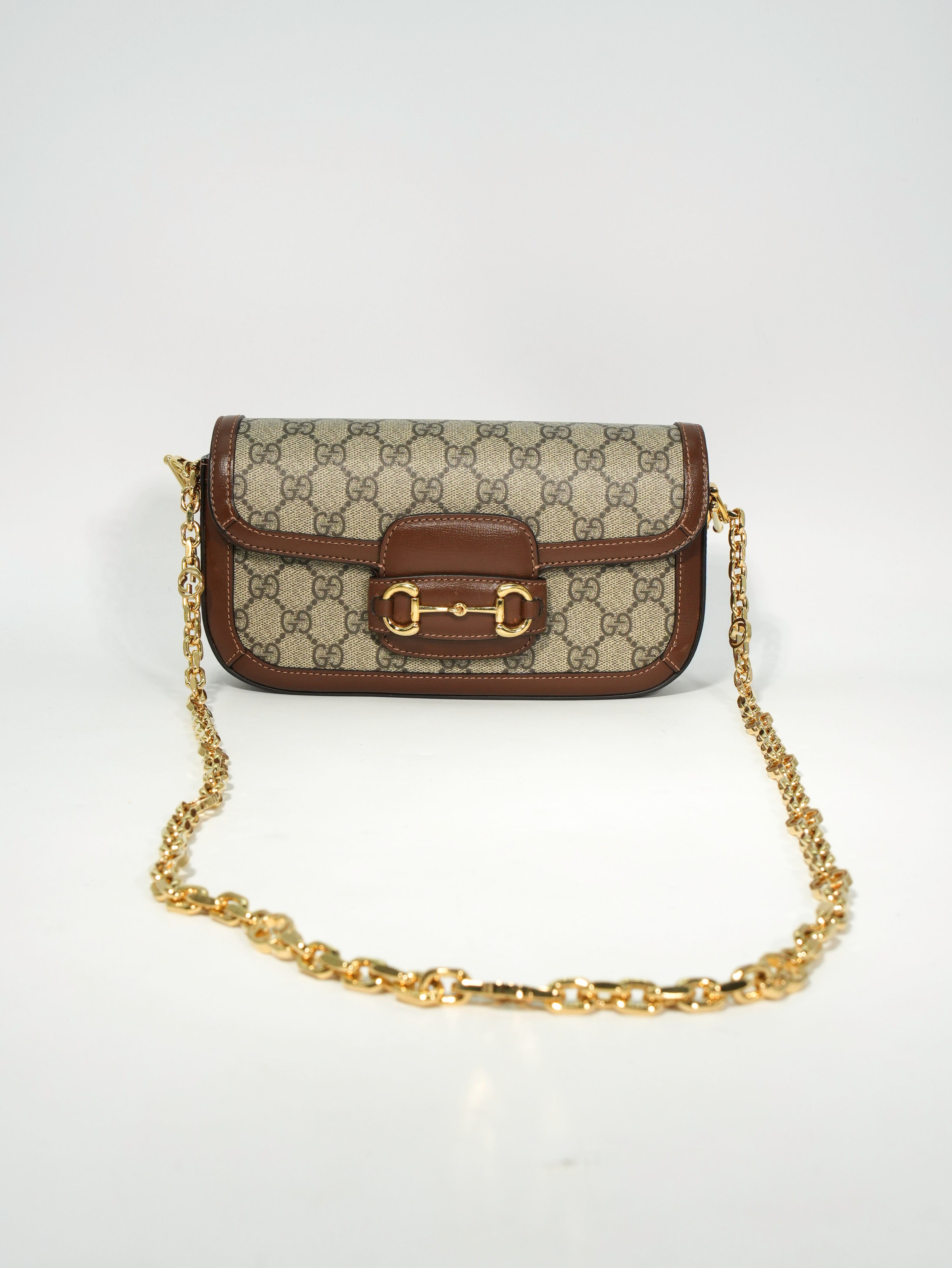 Gucci Horsebit East-West GG Supreme