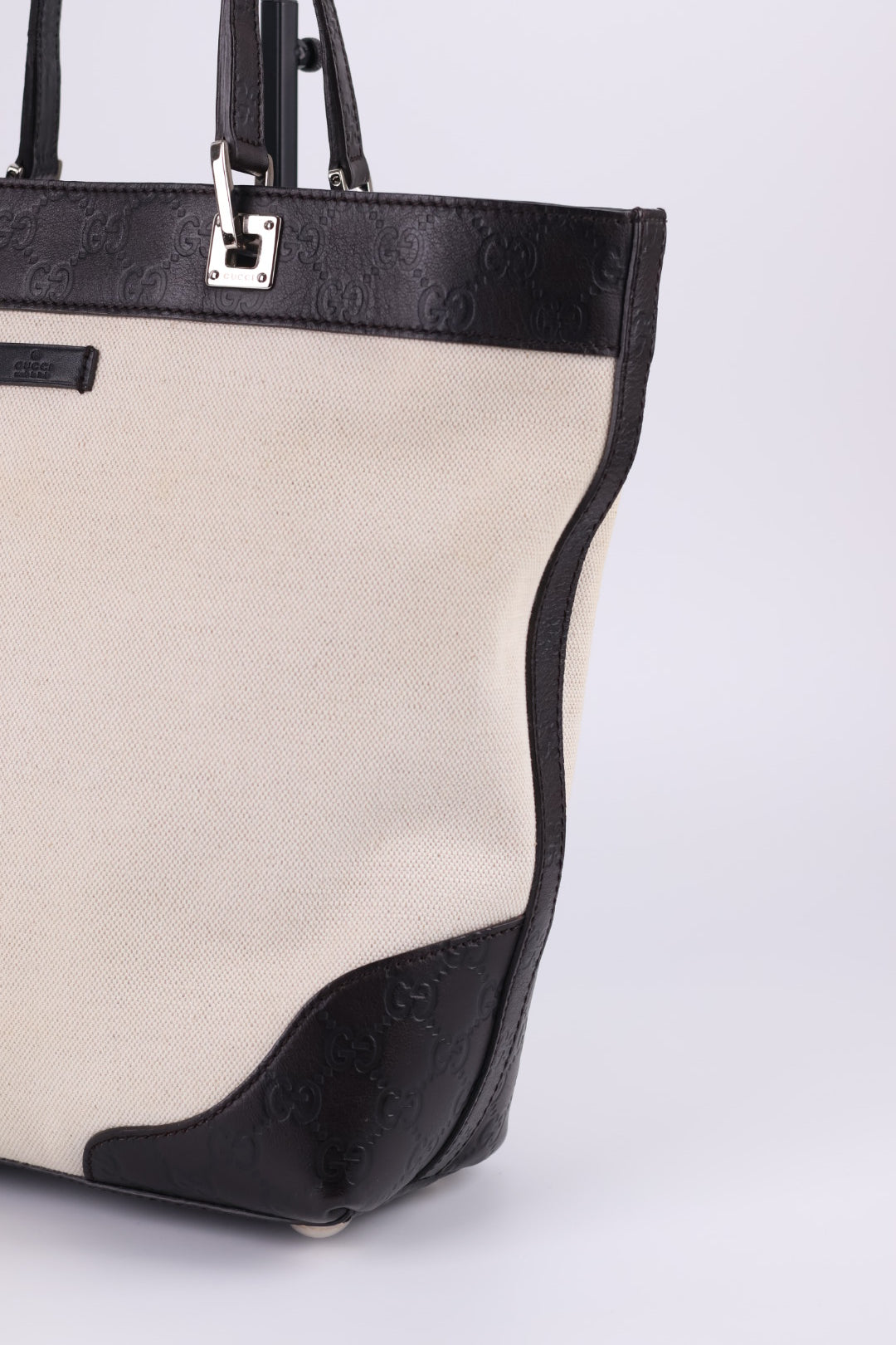 Gucci Tote Tela e Pelle
