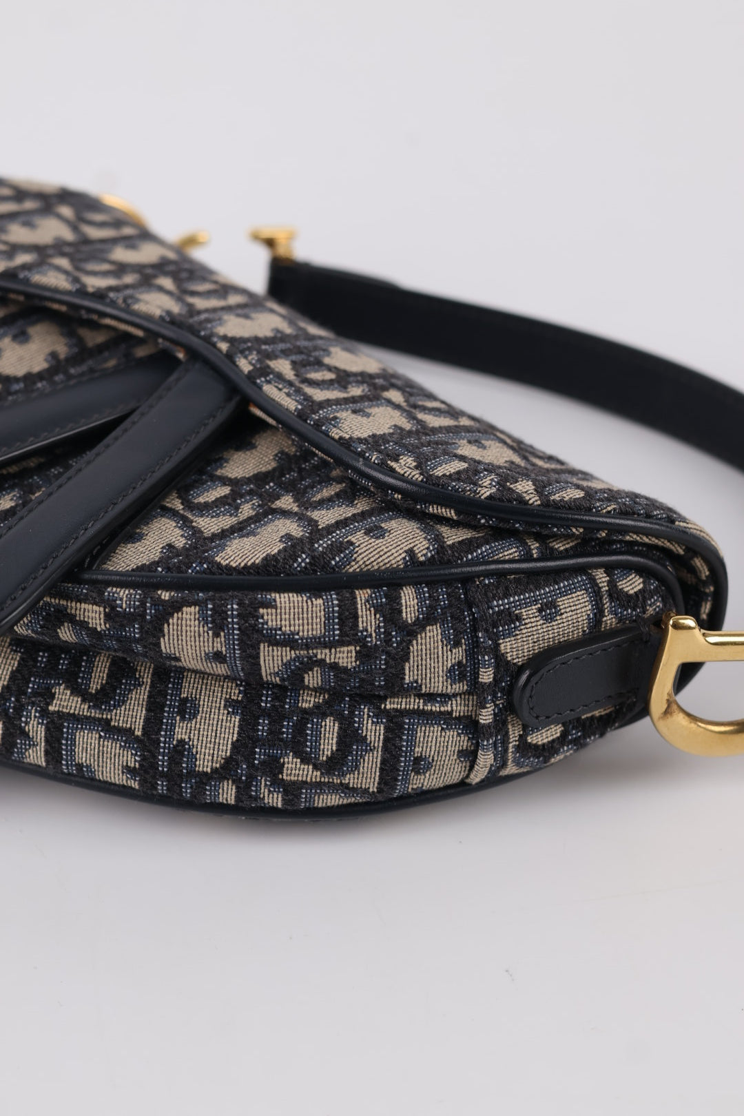 Dior Mini Saddle Jacquard Oblique