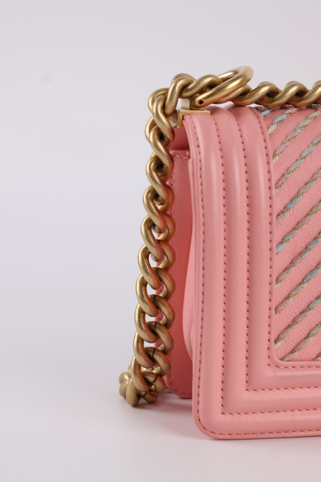 Chanel Boy Small in Pelle