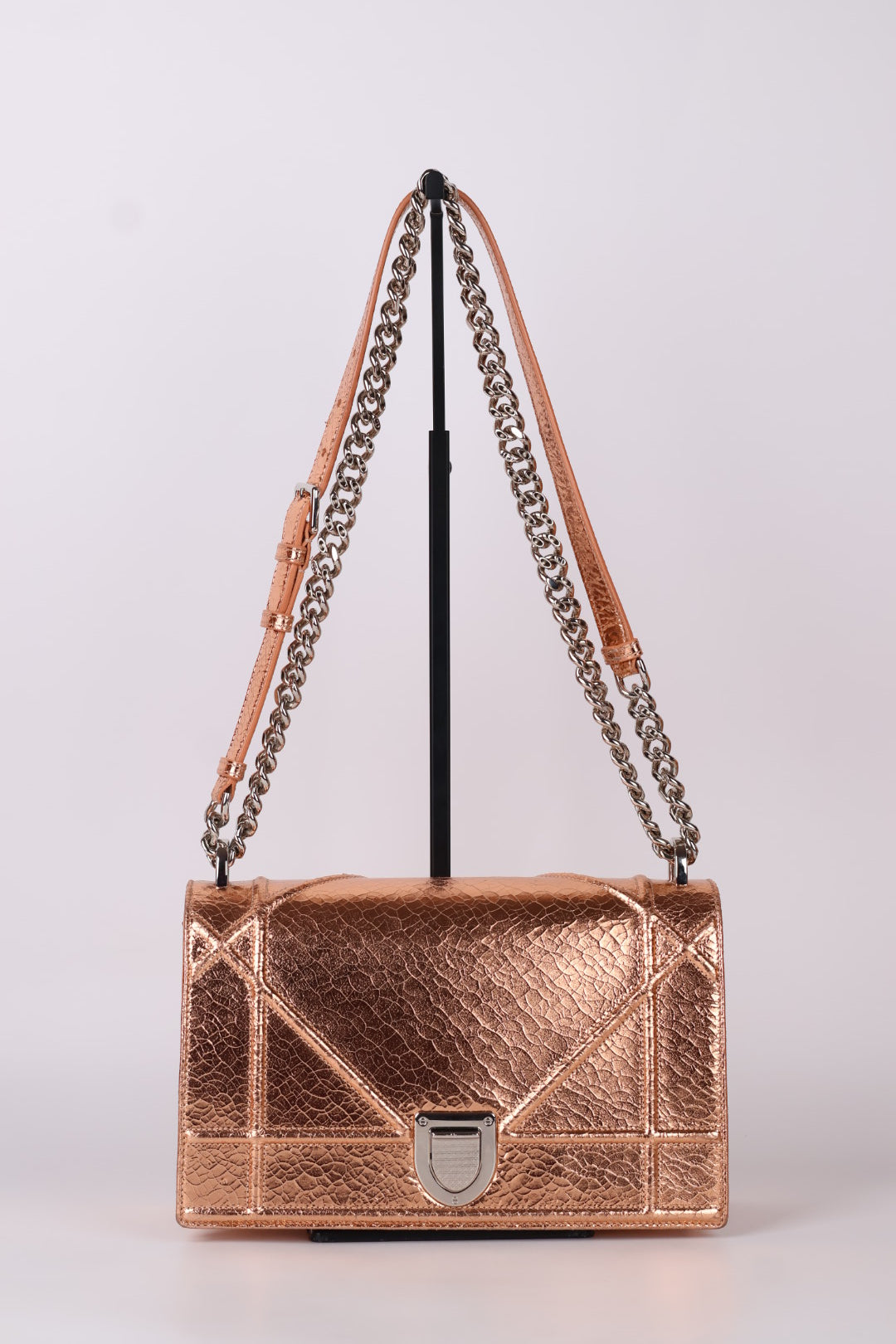 Dior Diorama in Pelle Rose Gold