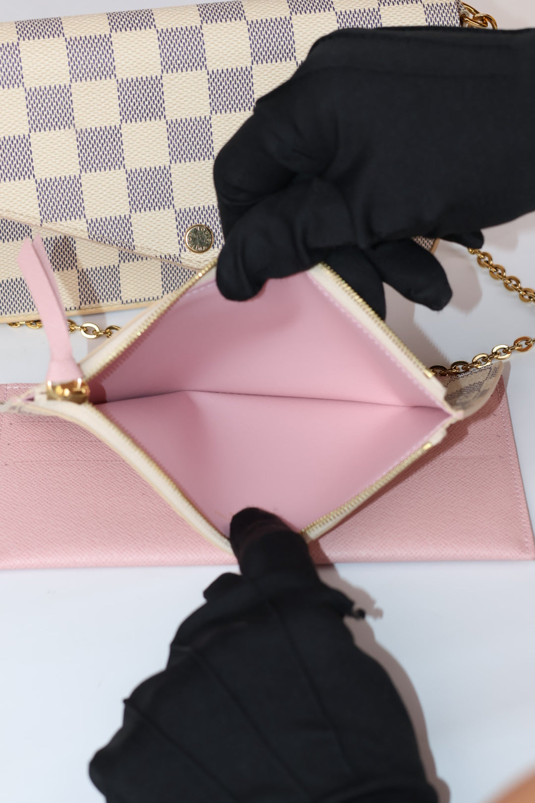 Louis Vuitton Félicie Damier Azur