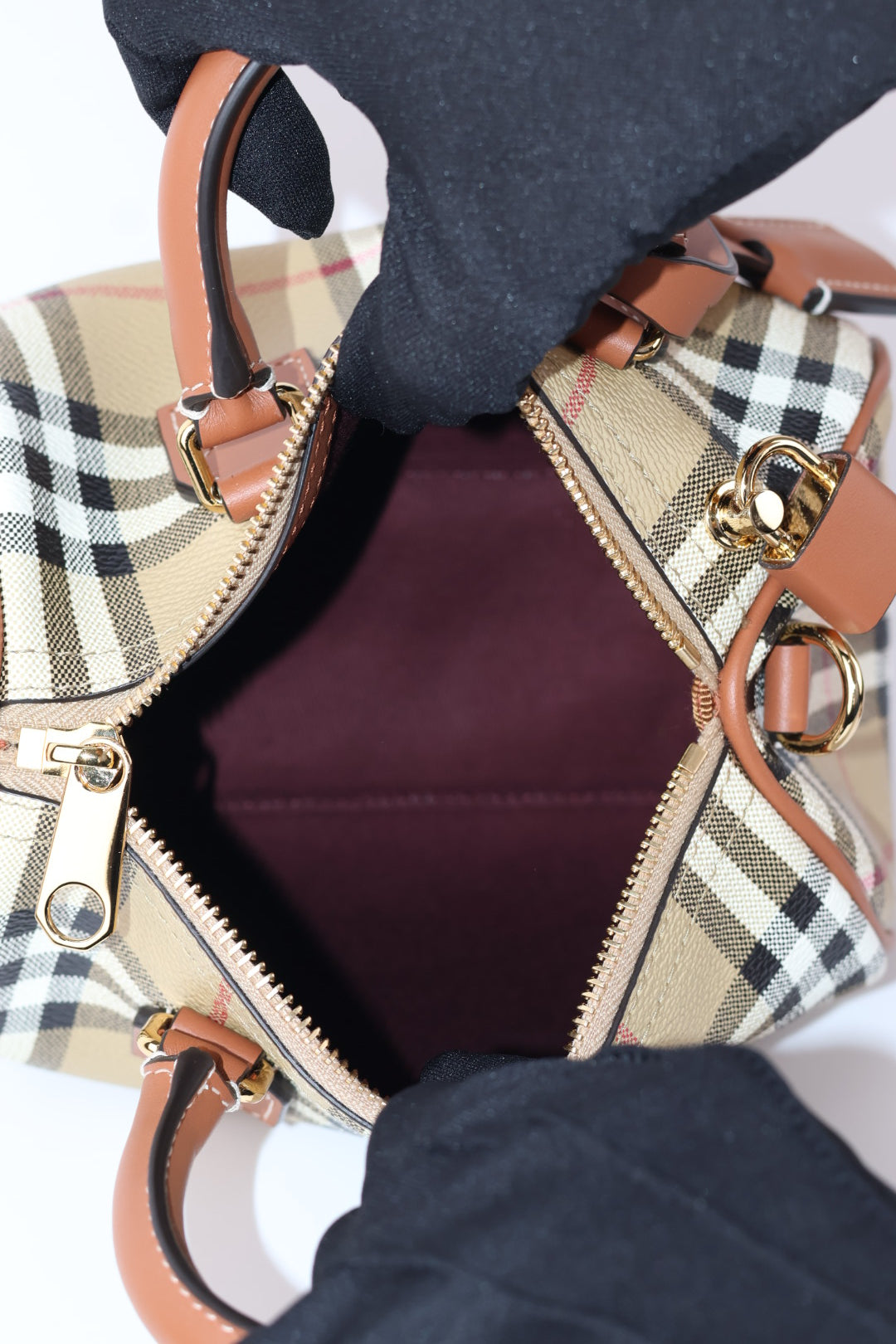 Burberry Mini Bowling Check