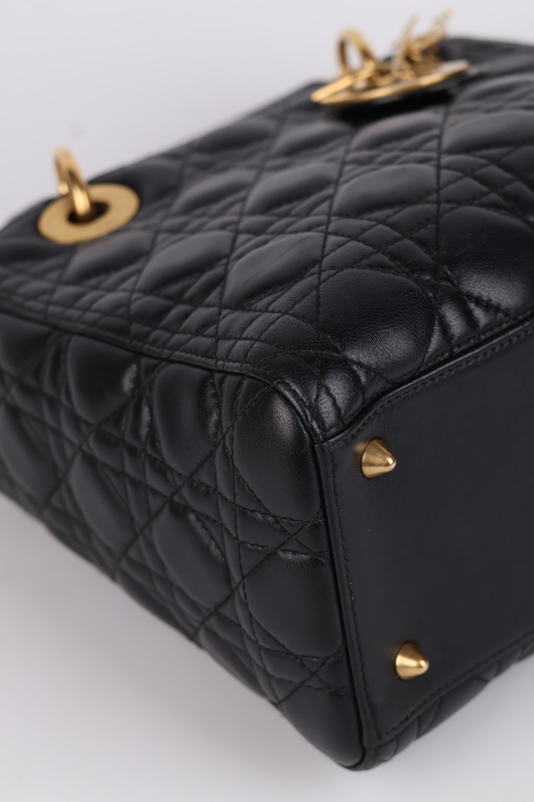 Lady Dior Meda in Pelle
