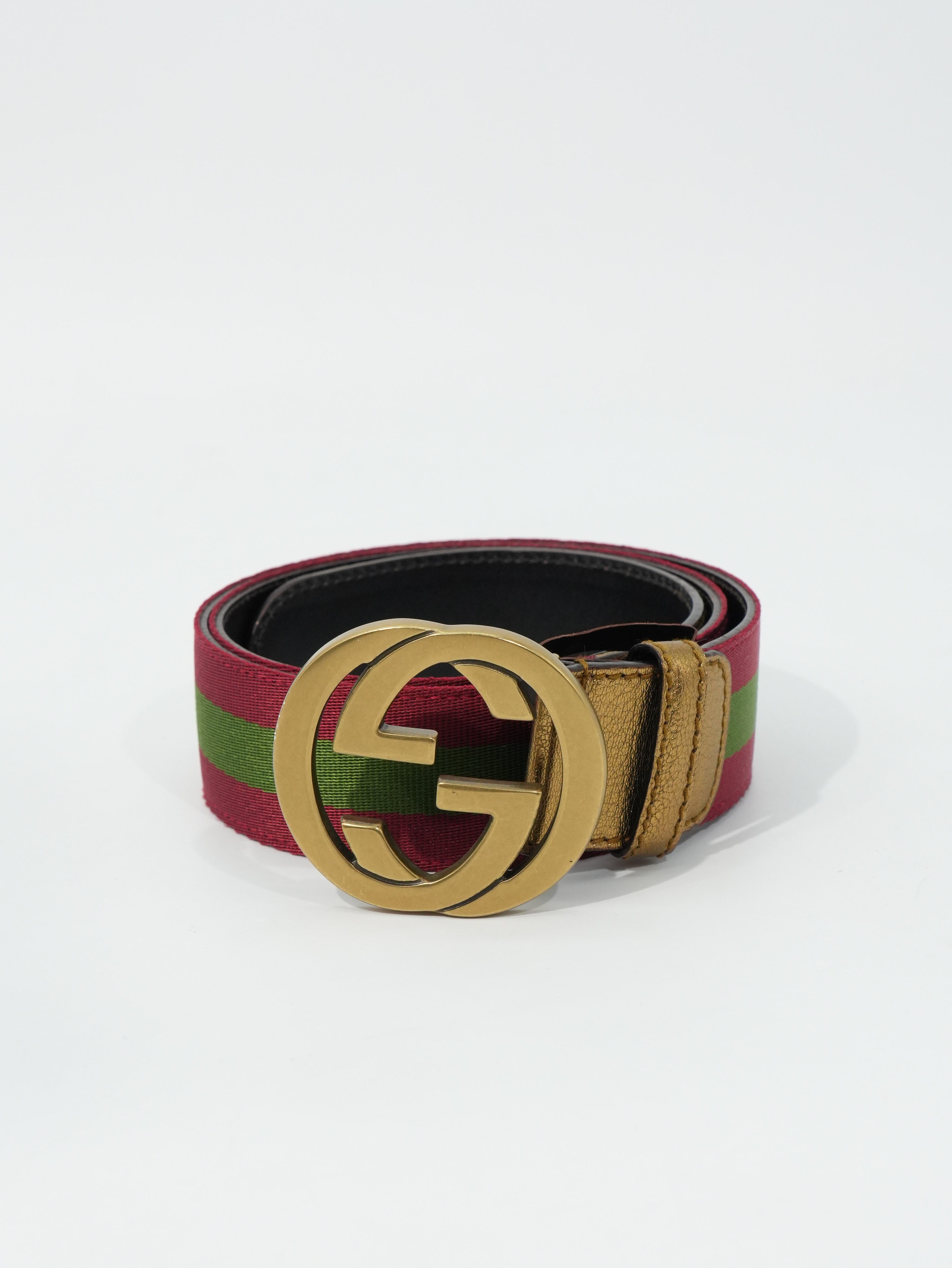 Gucci Cintura Interlocking Web