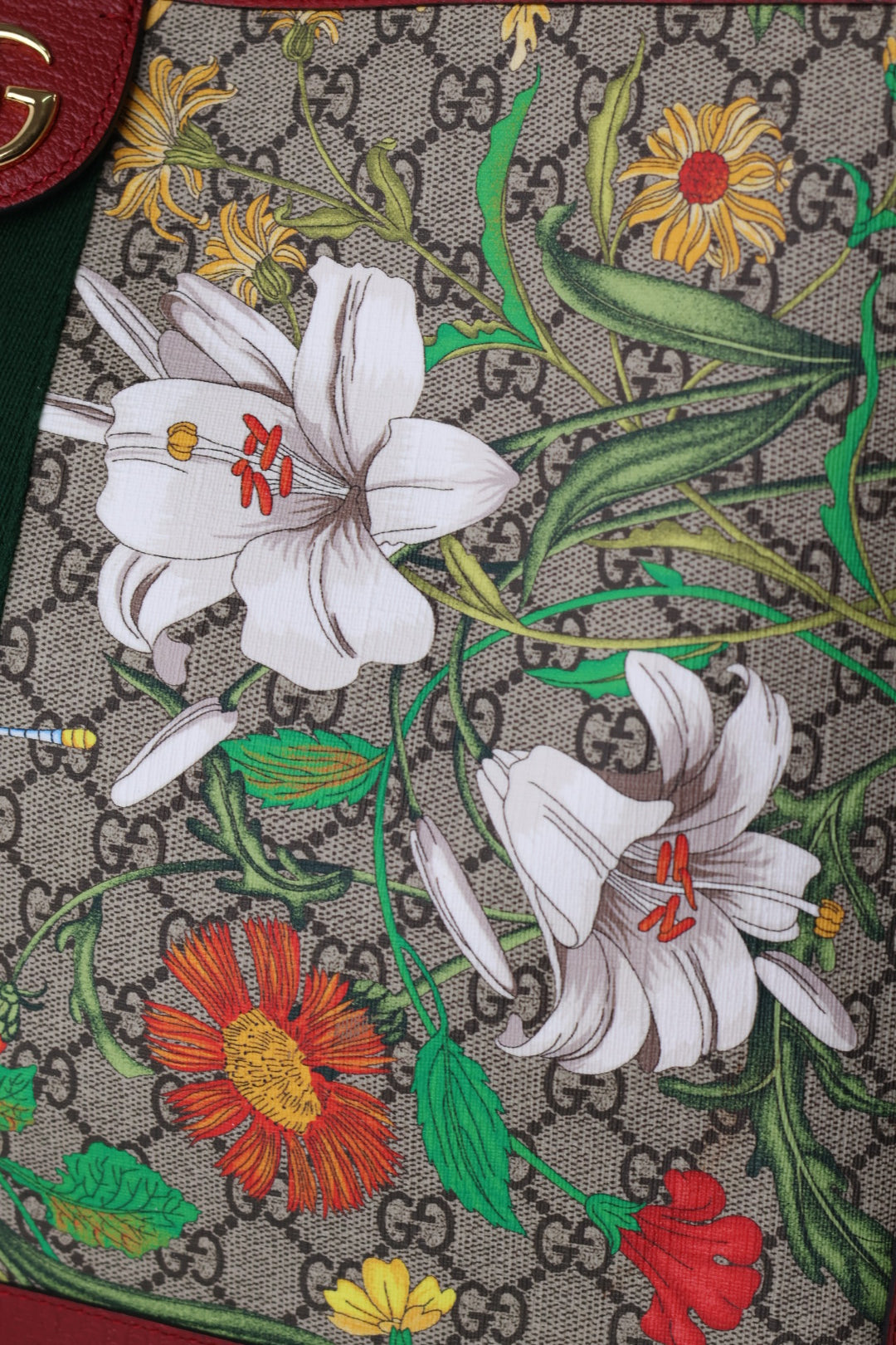 Gucci Ophidia Tote GG Flora