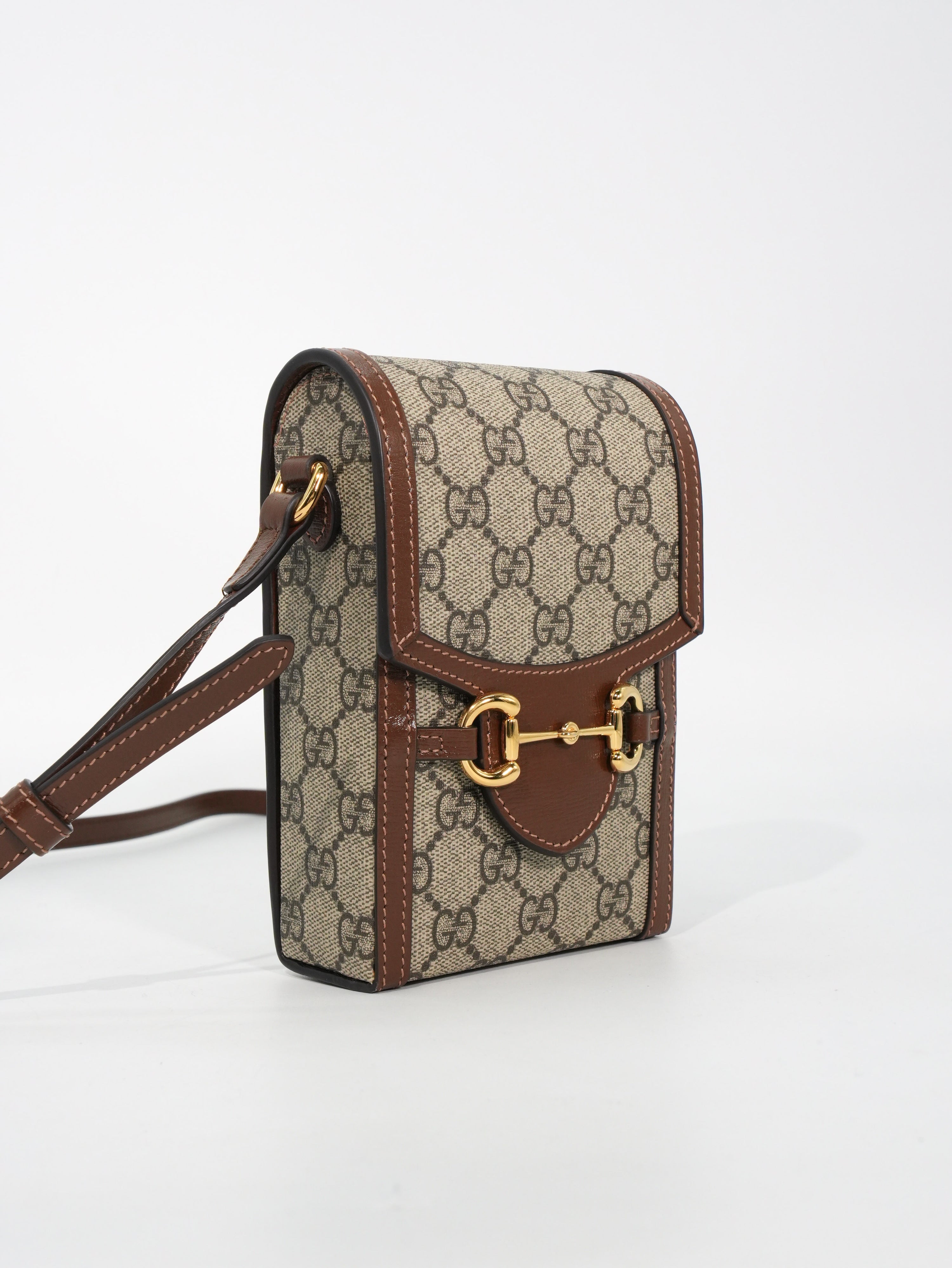 Gucci Portacellulare Horsebit GG Supreme