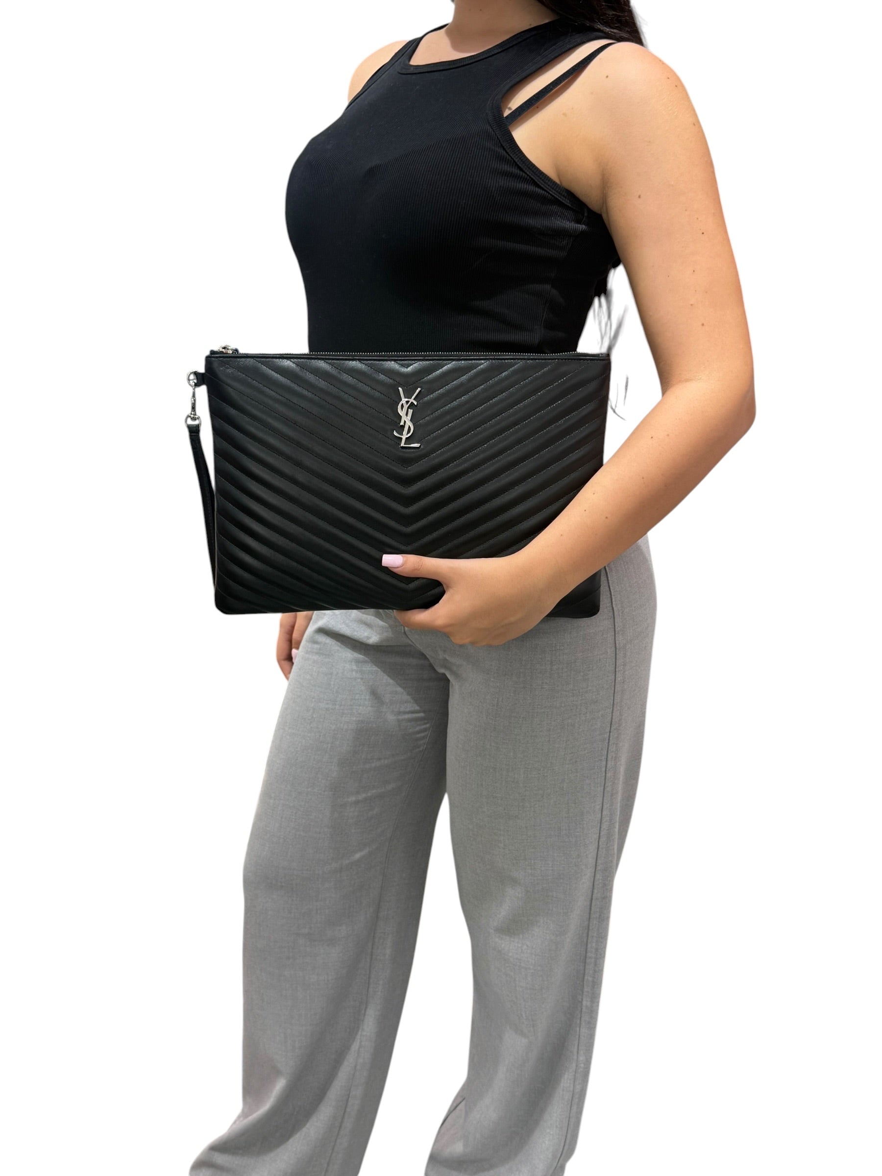 Saint Laurent Pochette Cassandre Matelassé