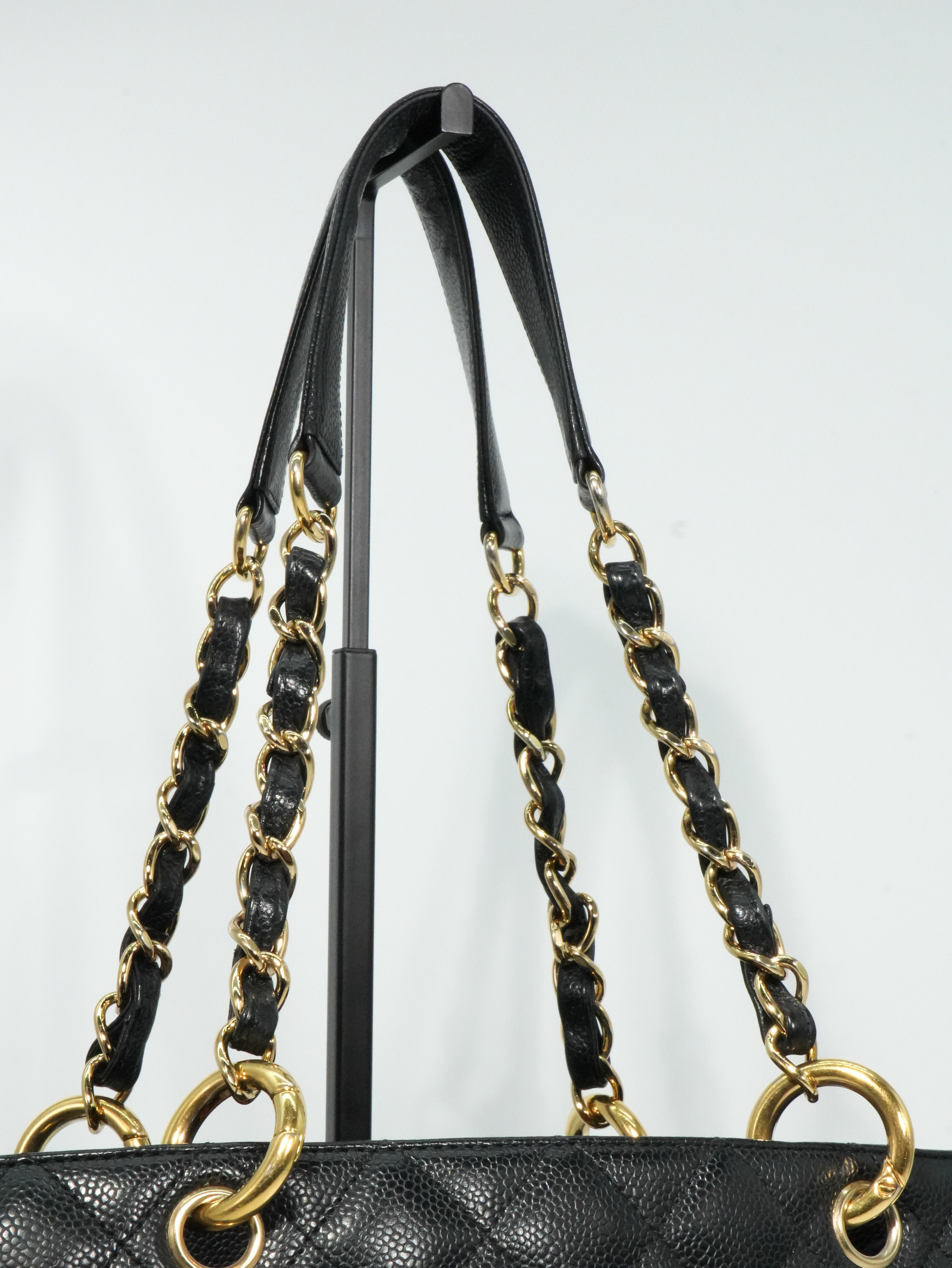 Chanel GST Caviar Nero