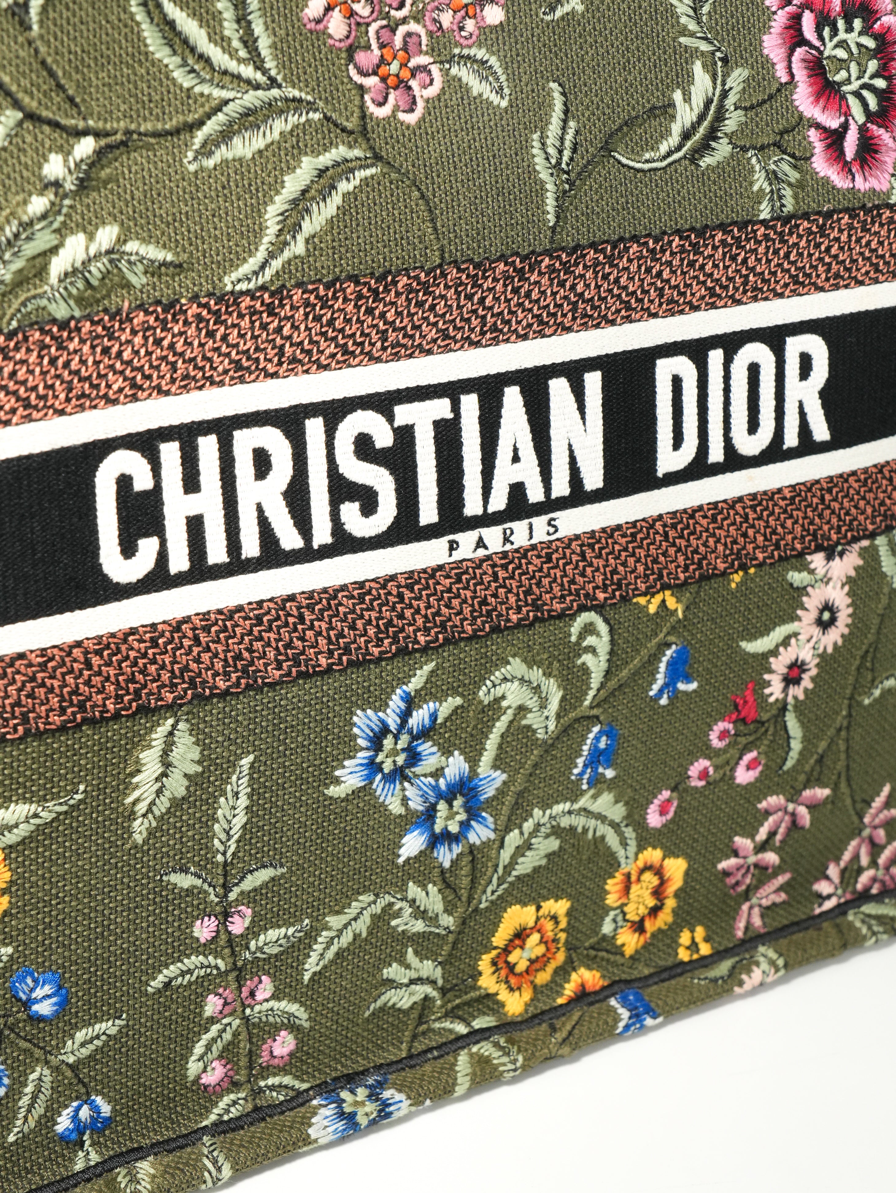Dior Book Tote Large Floreale